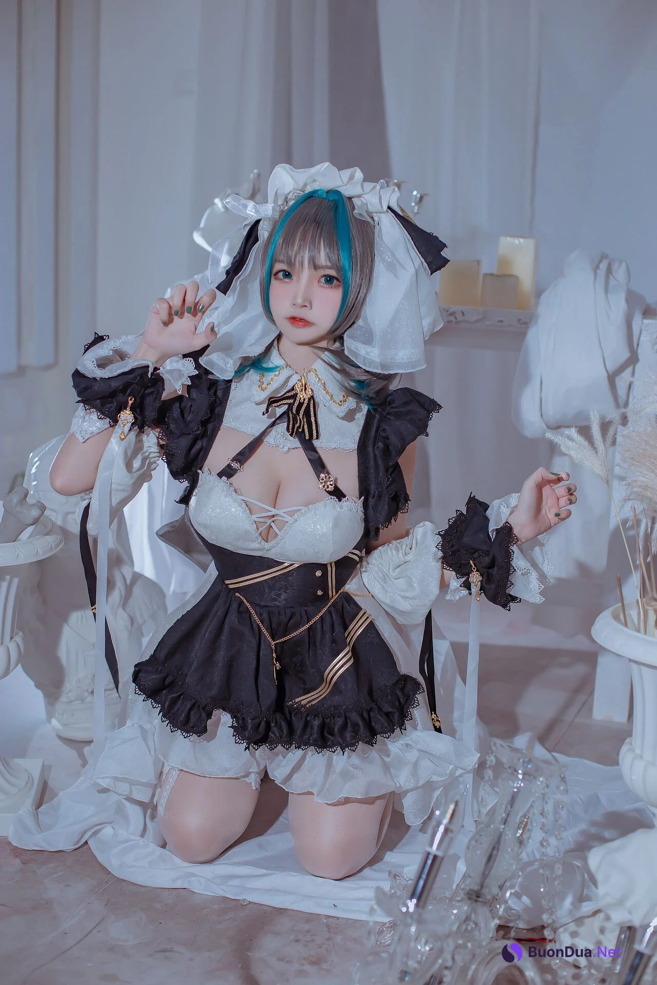 [二佐Nisa] Cheshire Maid 柴郡 - Photo 8