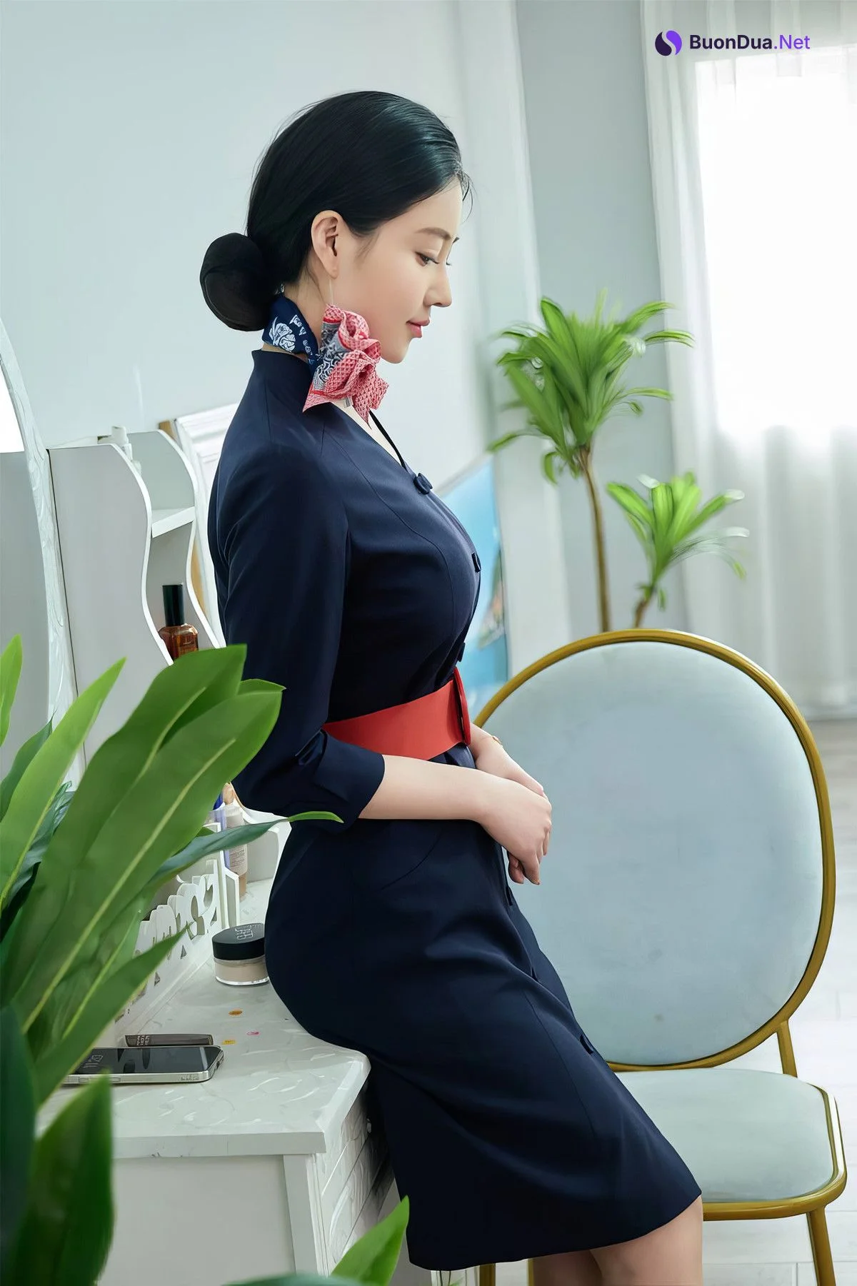 年年Nnian 空姐 & 炽天使 Set.01 - Photo 11