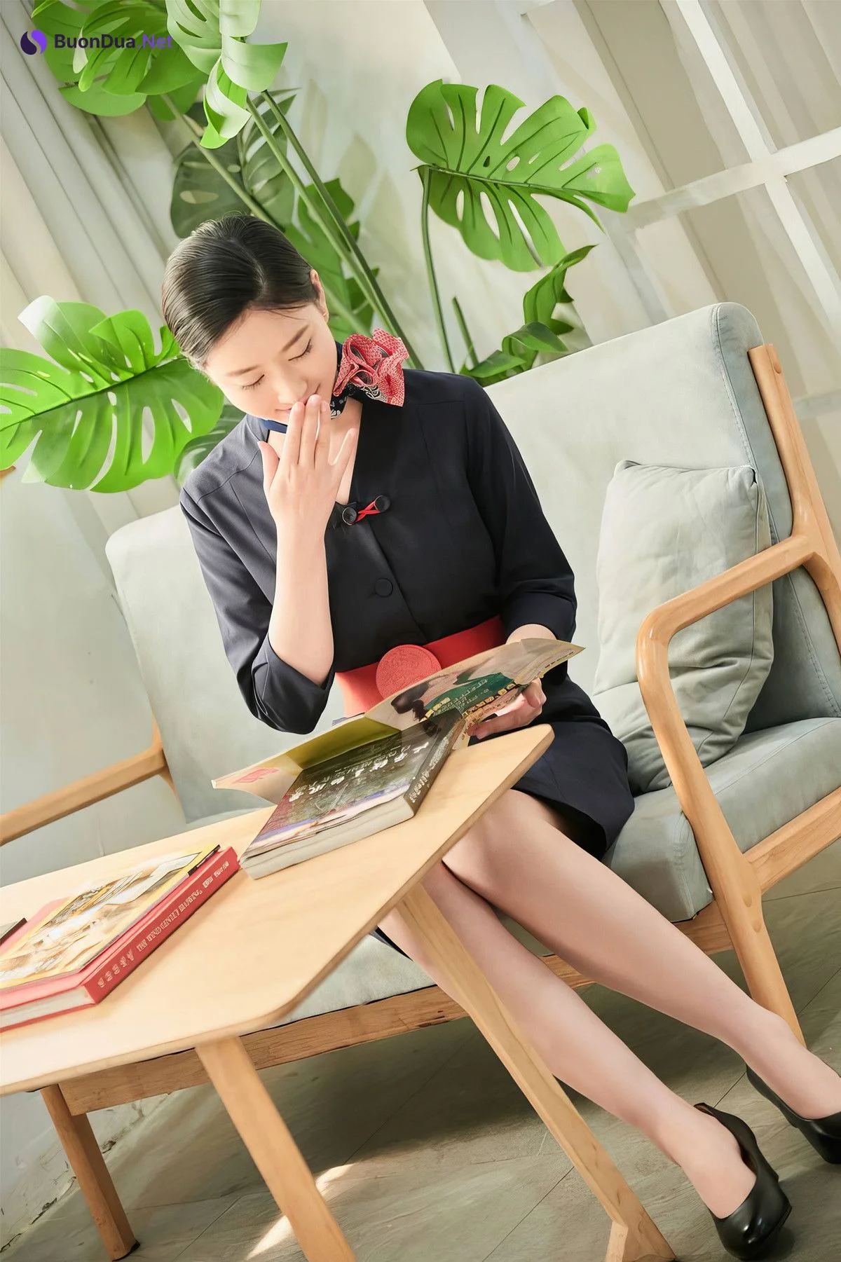 年年Nnian 空姐 & 炽天使 Set.01 - Photo 2