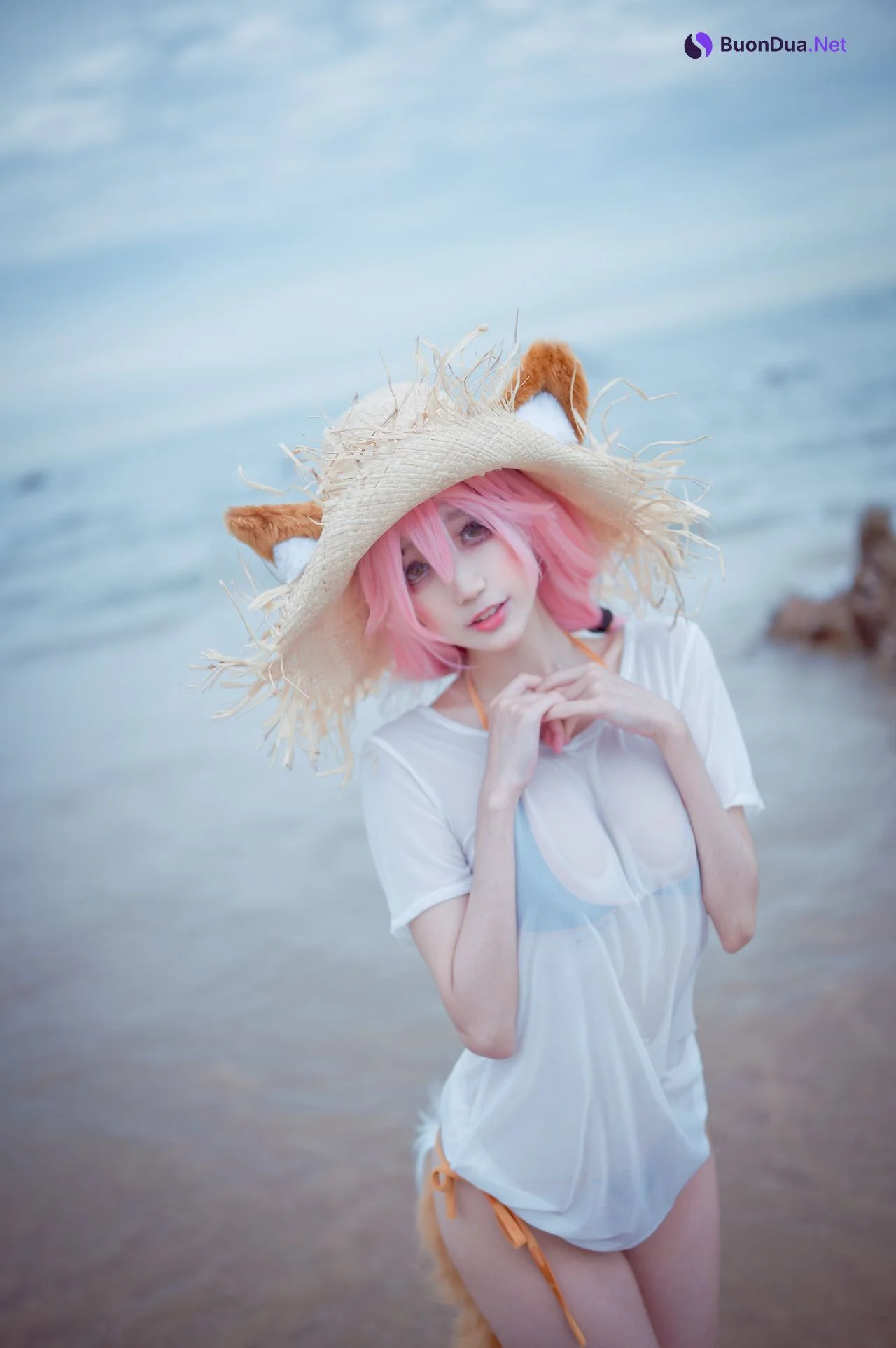 [周叽是可爱兔兔] No.032 小玉泳装 Tamamo no mae - Photo 20