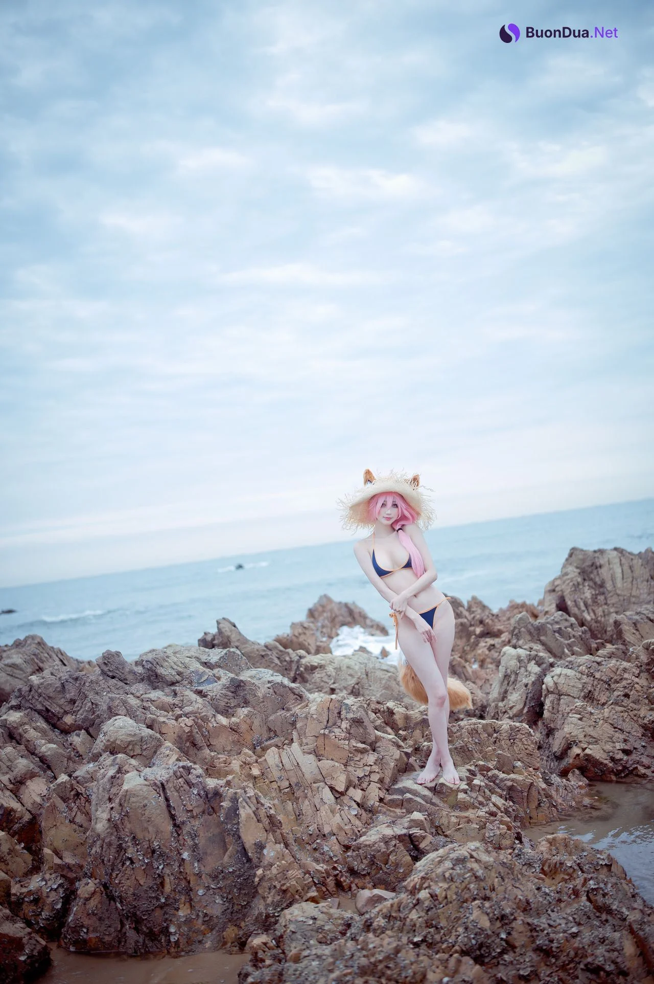[周叽是可爱兔兔] No.032 小玉泳装 Tamamo no mae - Photo 6