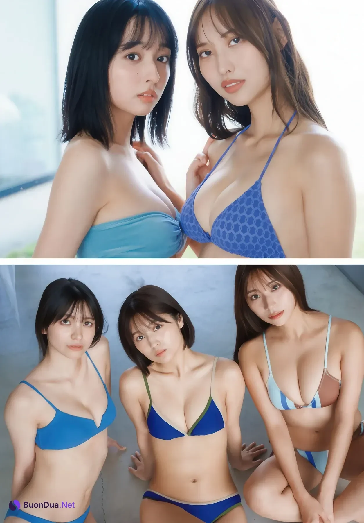 Non Nagisa 渚のん, Mirei Kamiyama 神山みれい, Nao Hanashiro 花城奈央, Shonen Magazine 2026 No.06 (週刊少年マガジン 2026年6号) - รูปภาพ 7