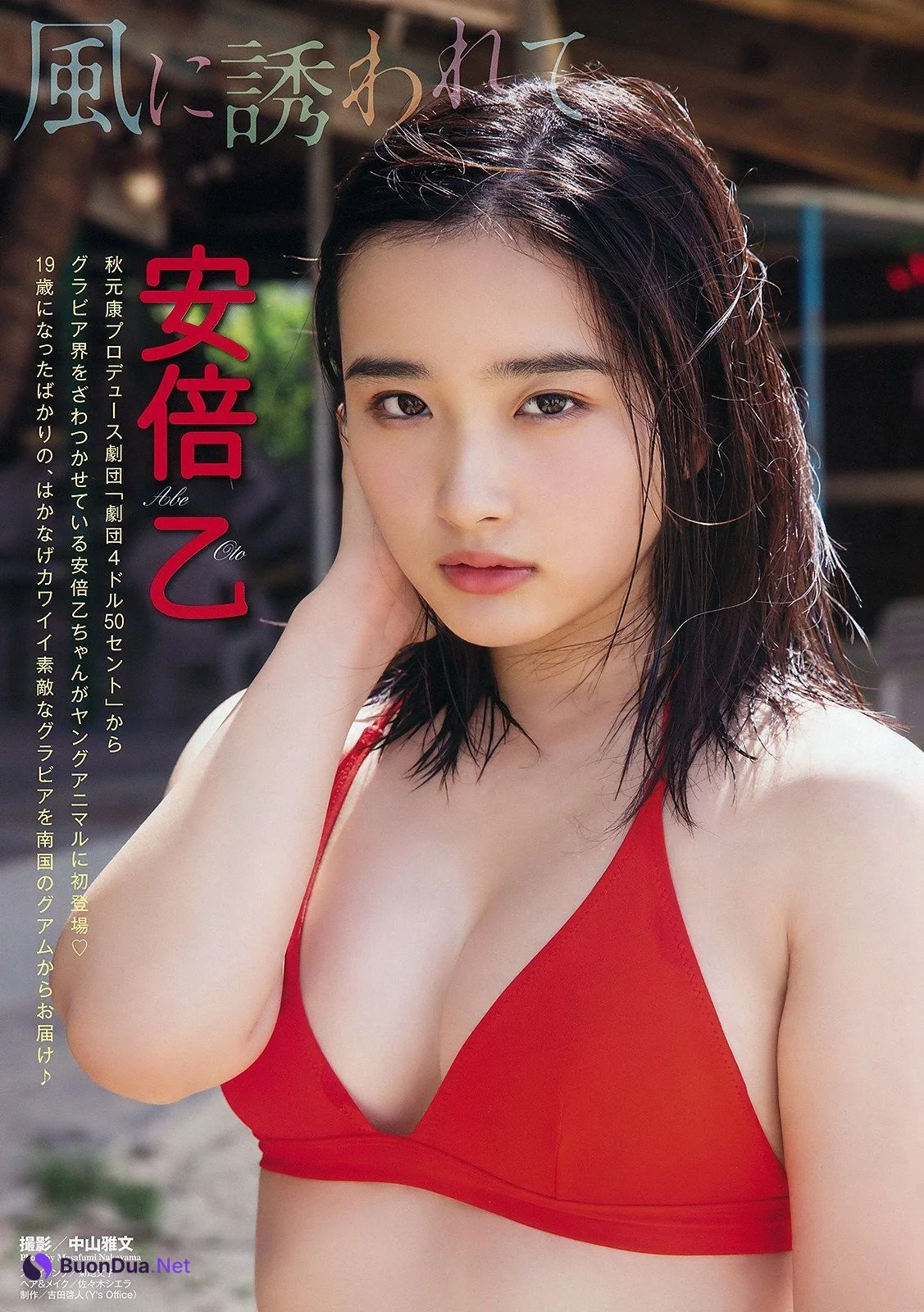 Oto Abe 安倍乙, Young Animal 2019 No.06 (ヤングアニマル 2019年6号) - Photo 2
