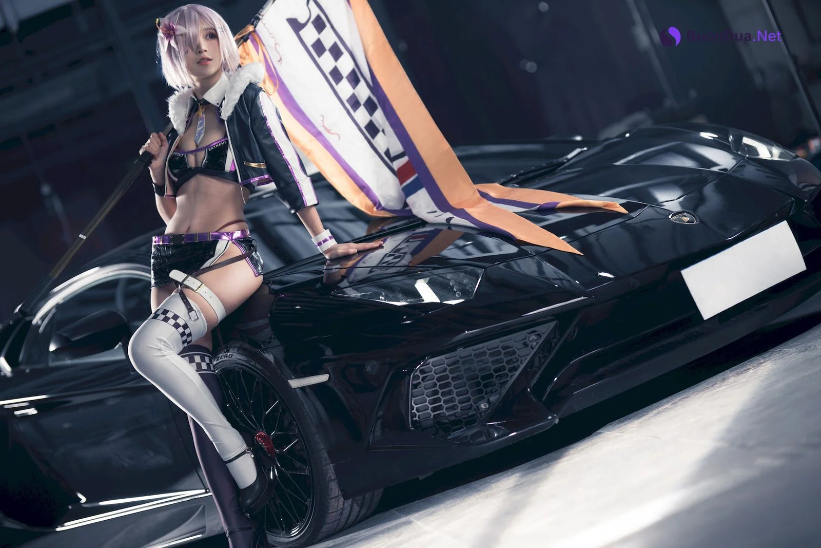 奶文文 & 愛先生PhD Cosplay アルトリア・ペンドラゴン & マシュ・キリエライト - Photo 17