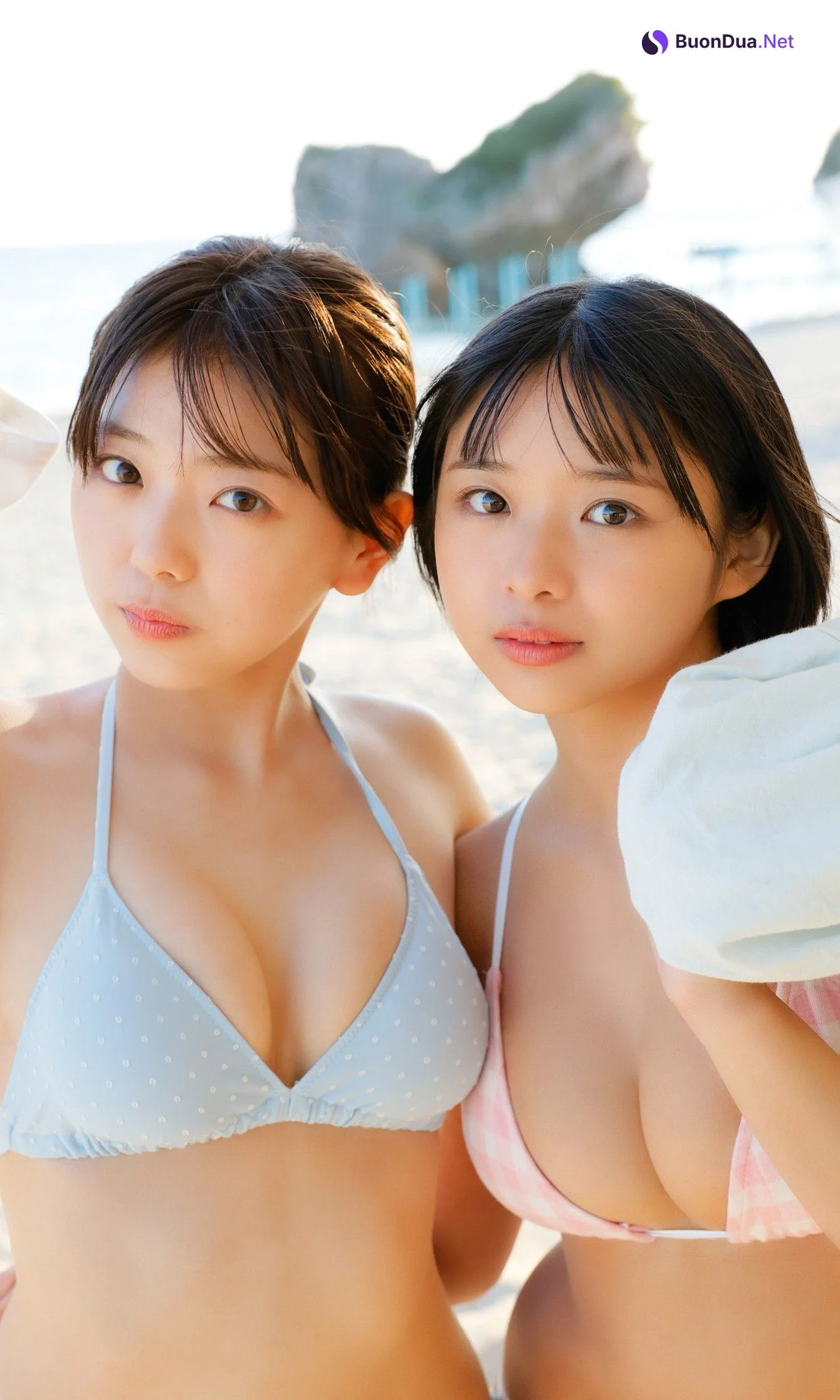 桑島海空 大熊杏優, 週プレ Photo Book 「seju4姉妹」 Set.02 - Photo 12