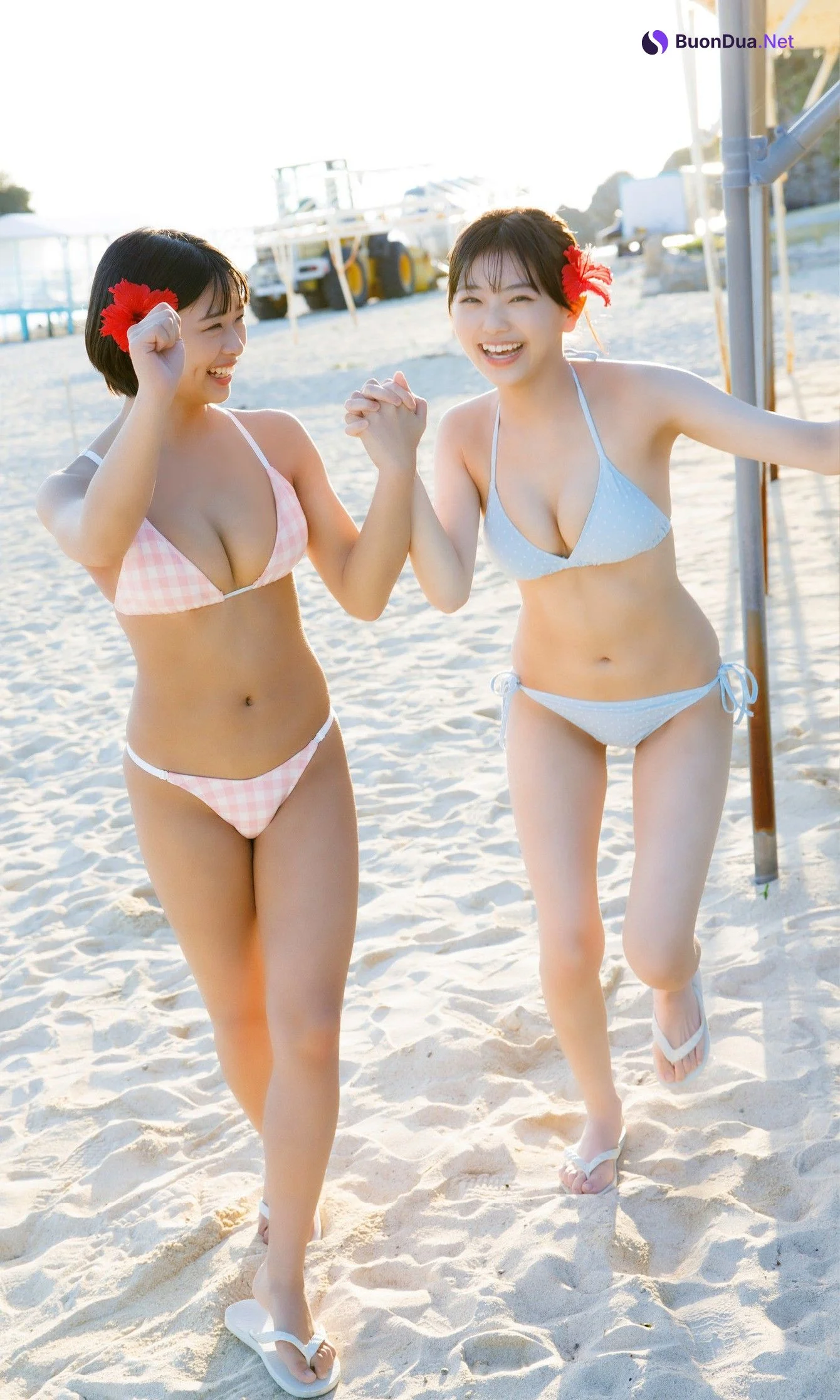 桑島海空 大熊杏優, 週プレ Photo Book 「seju4姉妹」 Set.02 - Photo 15