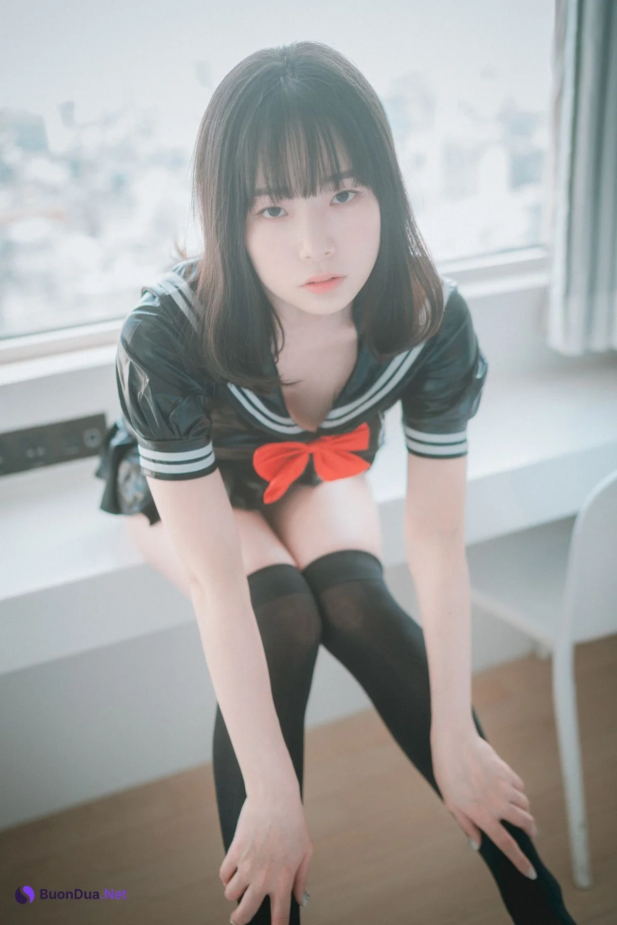 PIA 피아 (박서빈), [DJAWA] Leather Black Schoolgirl Set.01 - Photo 14