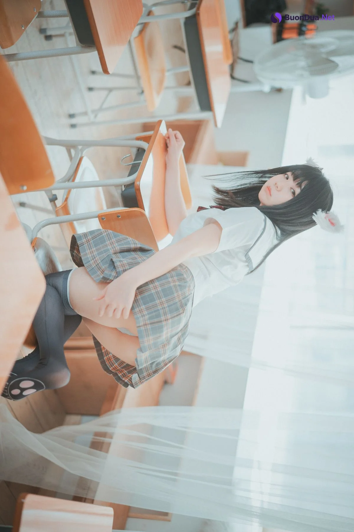Pian 피안화, [DJAWA] Cat girl does not take classes - Photo 13
