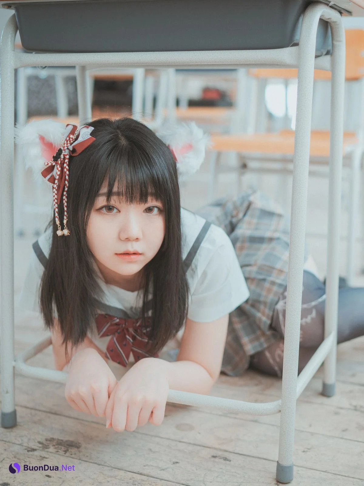 Pian 피안화, [DJAWA] Cat girl does not take classes - Photo 17