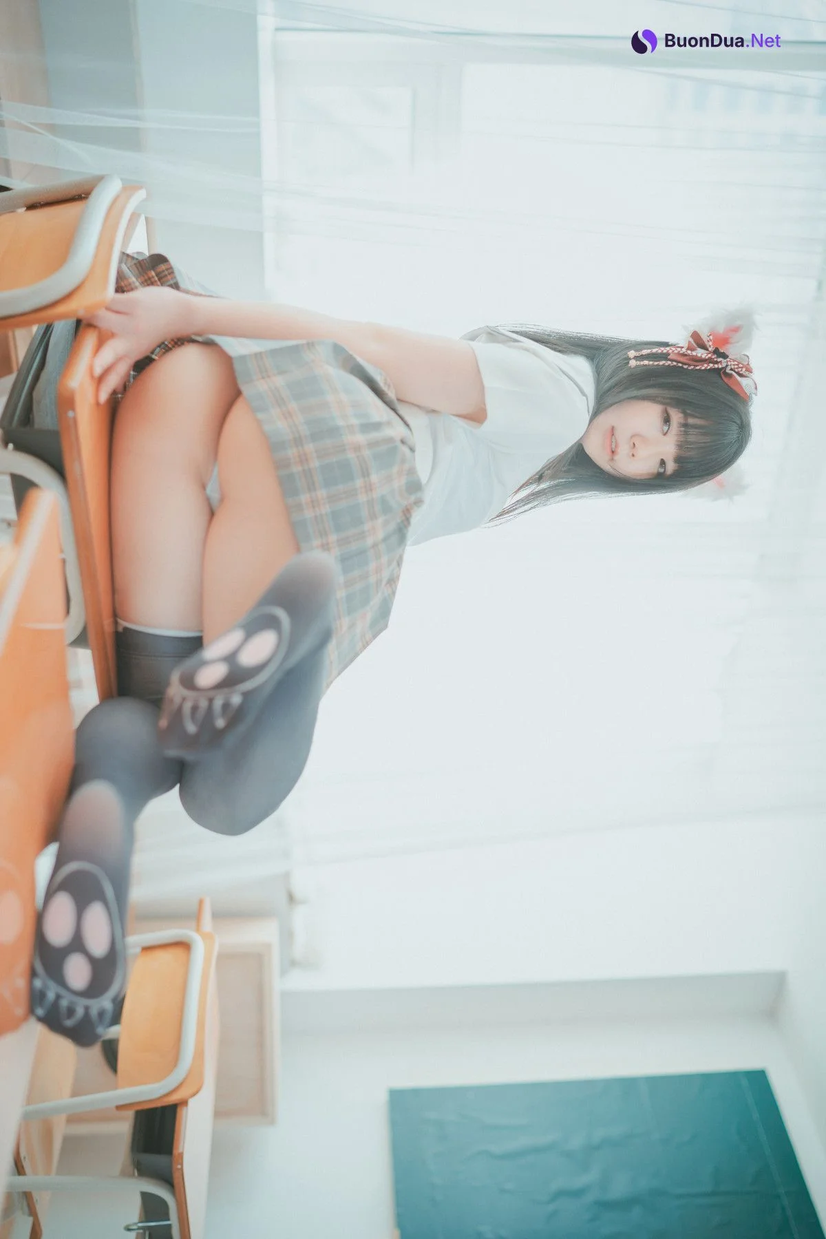 Pian 피안화, [DJAWA] Cat girl does not take classes - Photo 3