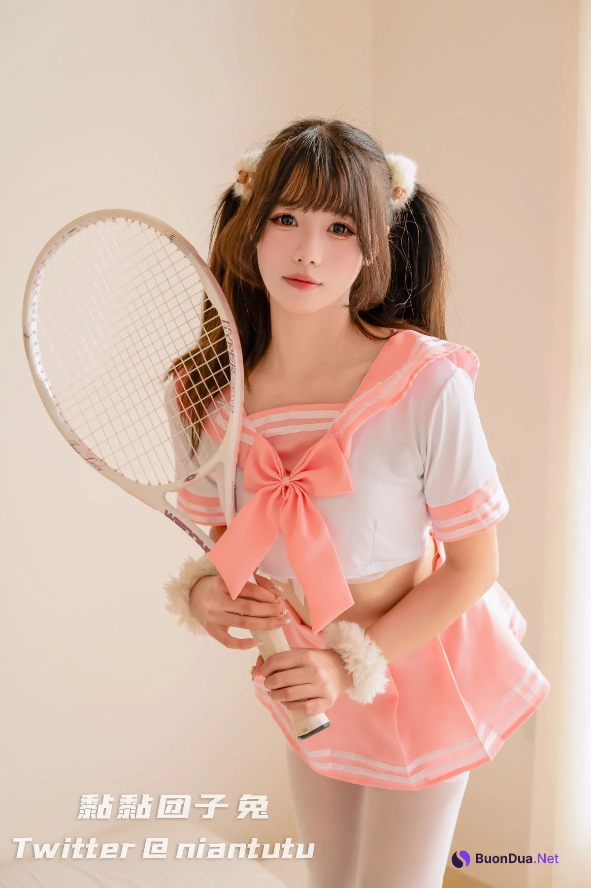 黏黏团子兔 Pink JK Joshi Kosei - Photo 16