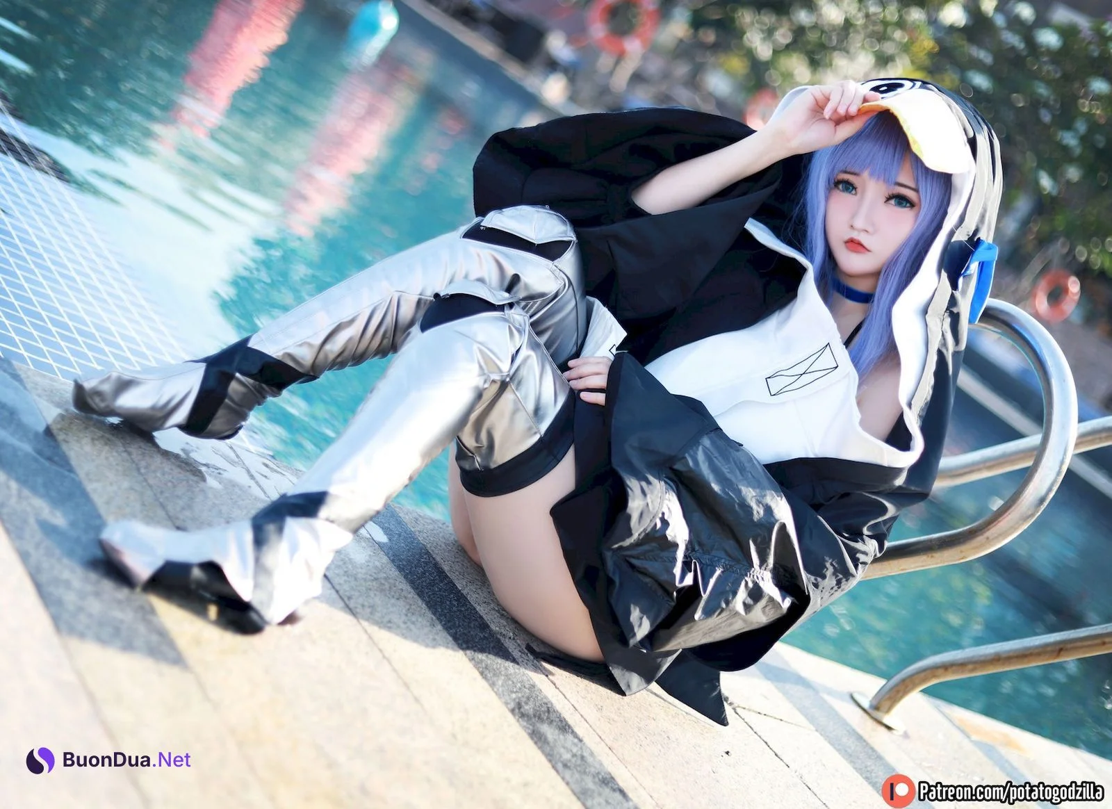 Potato Godzilla Cosplay 水着メルトリリス - Photo 10