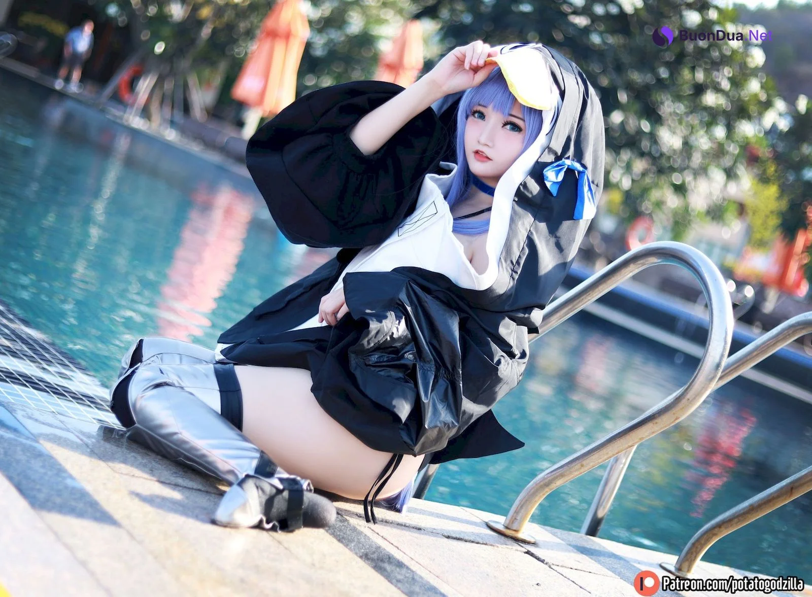 Potato Godzilla Cosplay 水着メルトリリス - Photo 11
