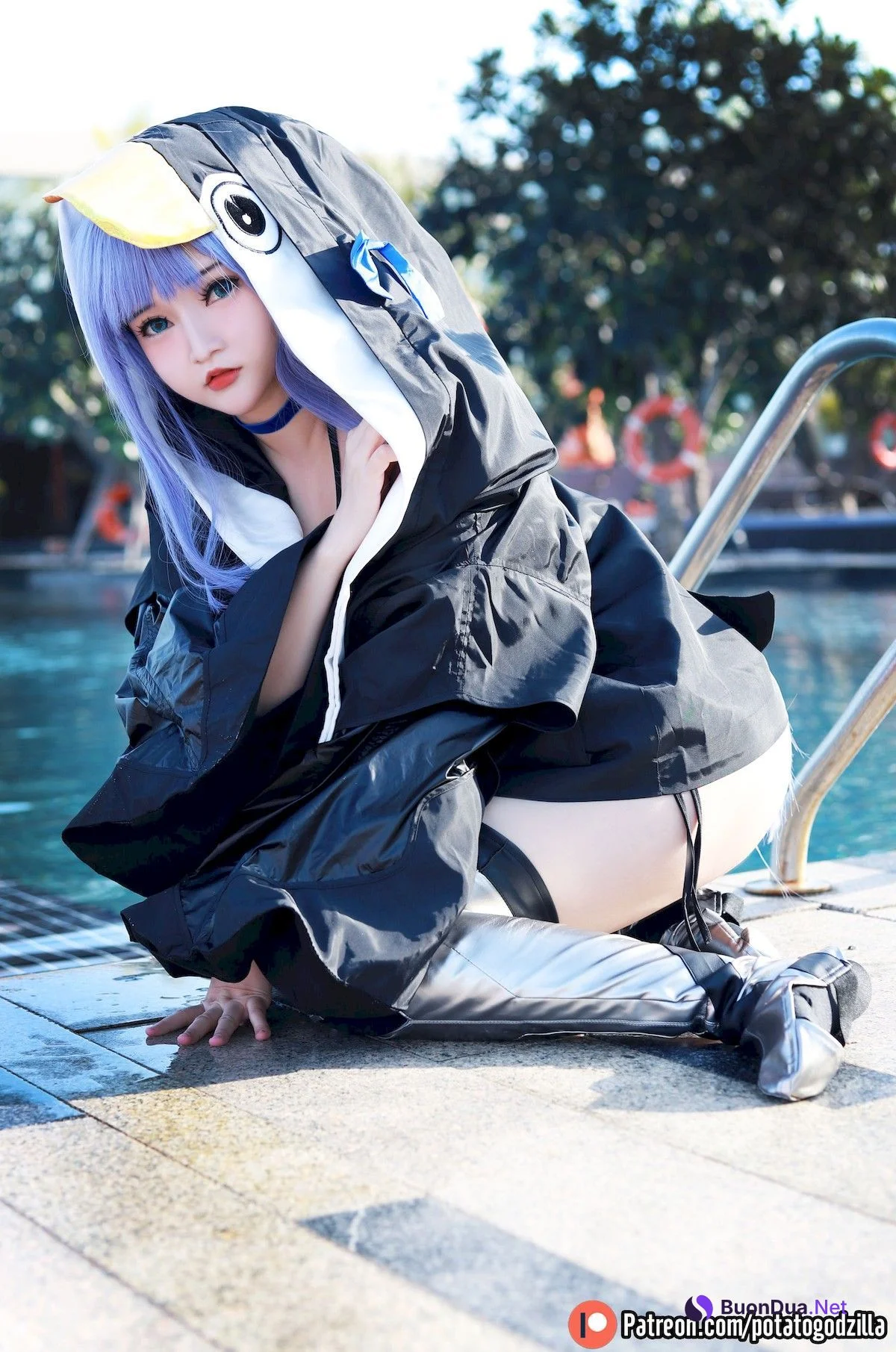 Potato Godzilla Cosplay 水着メルトリリス - Photo 17
