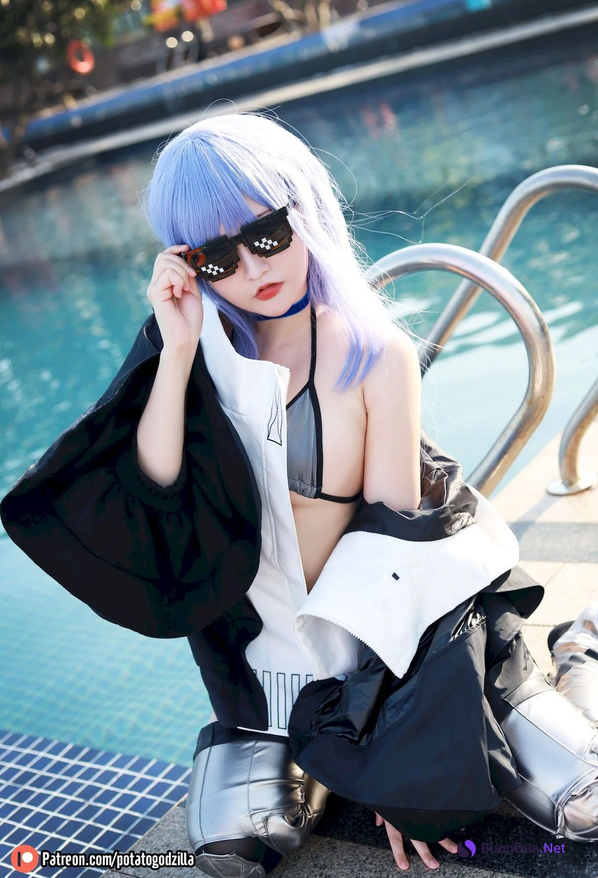 Potato Godzilla Cosplay 水着メルトリリス - Photo 19