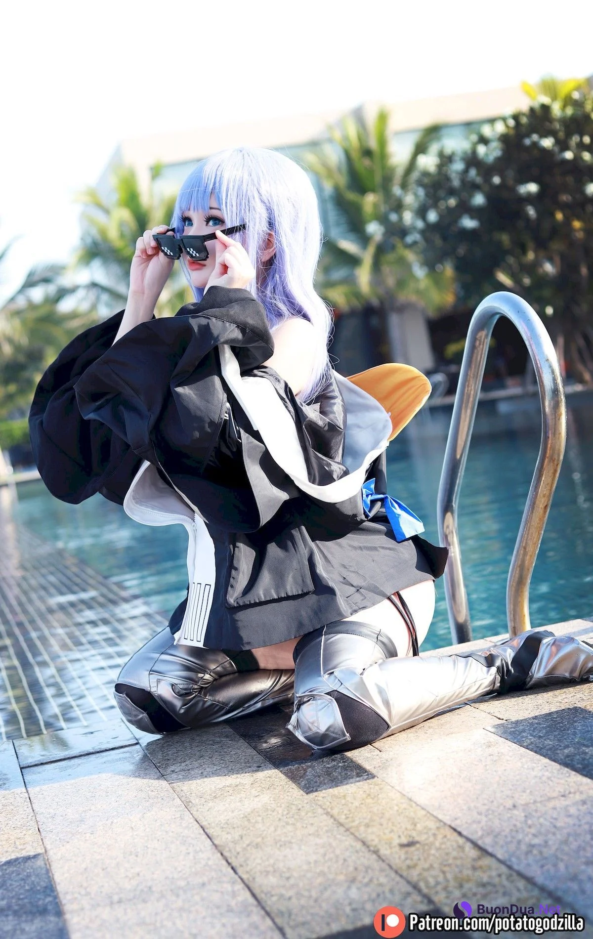 Potato Godzilla Cosplay 水着メルトリリス - Photo 20