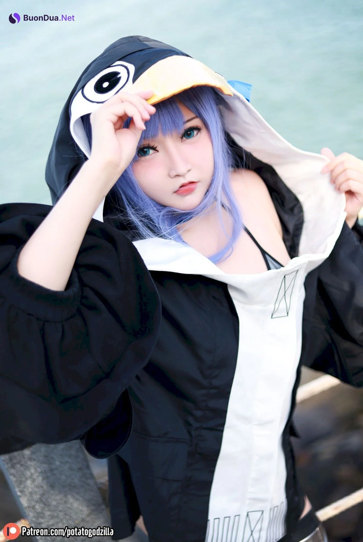 Potato Godzilla Cosplay 水着メルトリリス - Photo 4