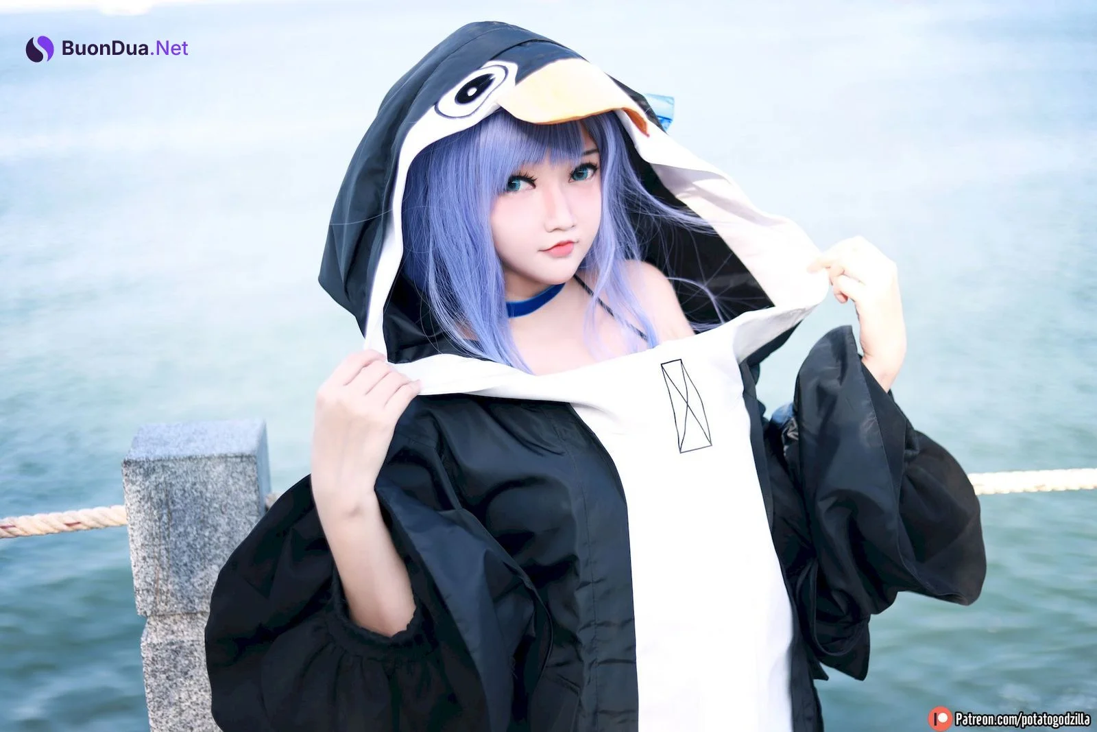 Potato Godzilla Cosplay 水着メルトリリス - Photo 5