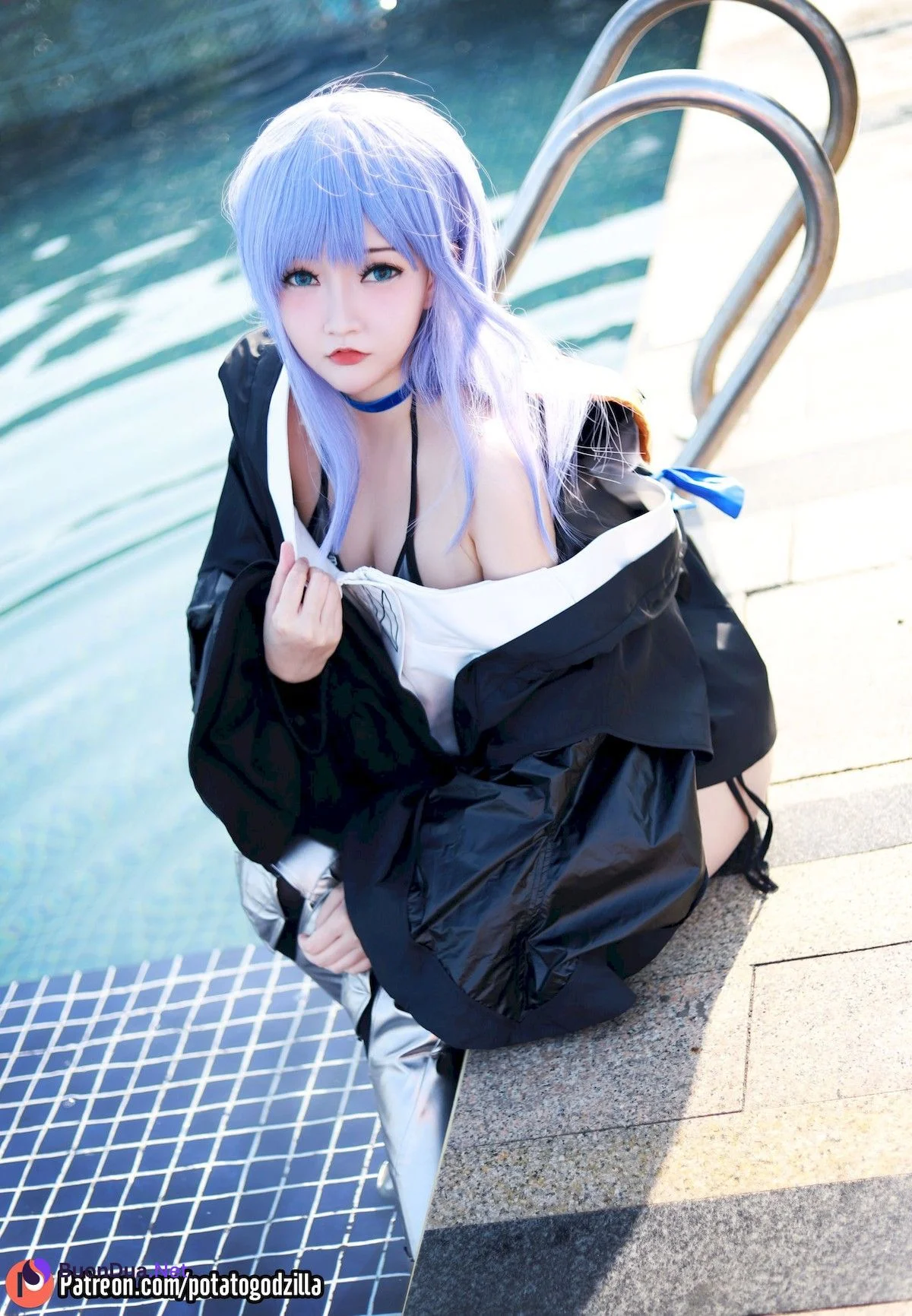 Potato Godzilla Cosplay 水着メルトリリス - Photo 8