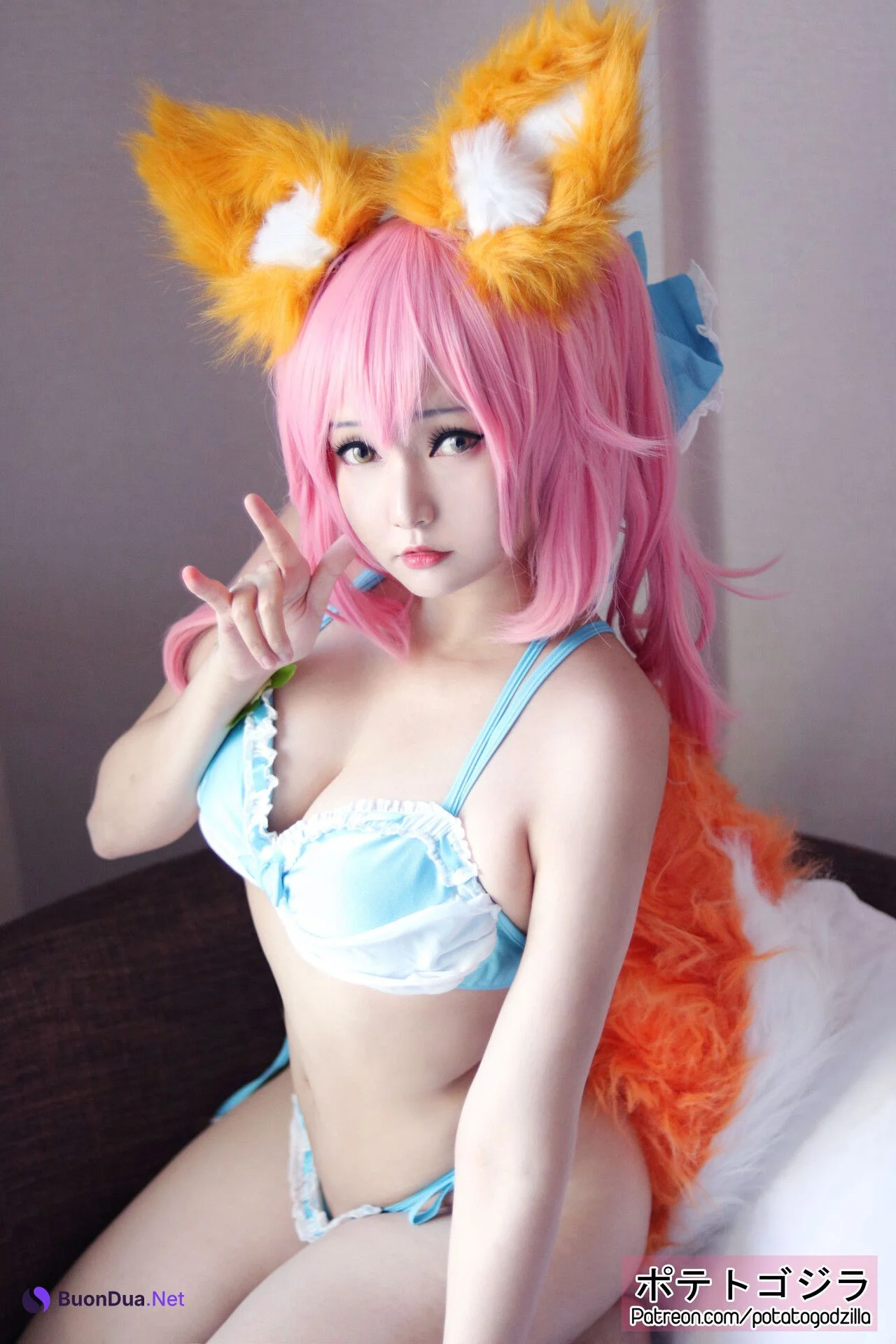 [Potato Godzilla ポテトゴジラ] Tamamo Bikini - Photo 10