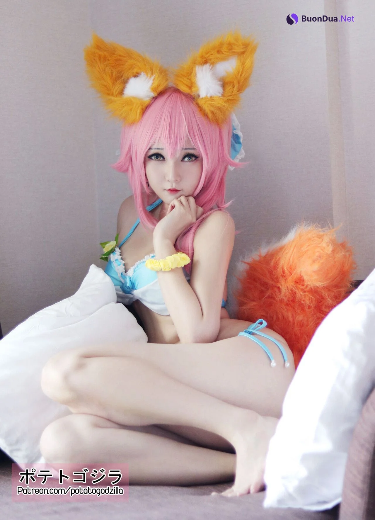 [Potato Godzilla ポテトゴジラ] Tamamo Bikini - Photo 4
