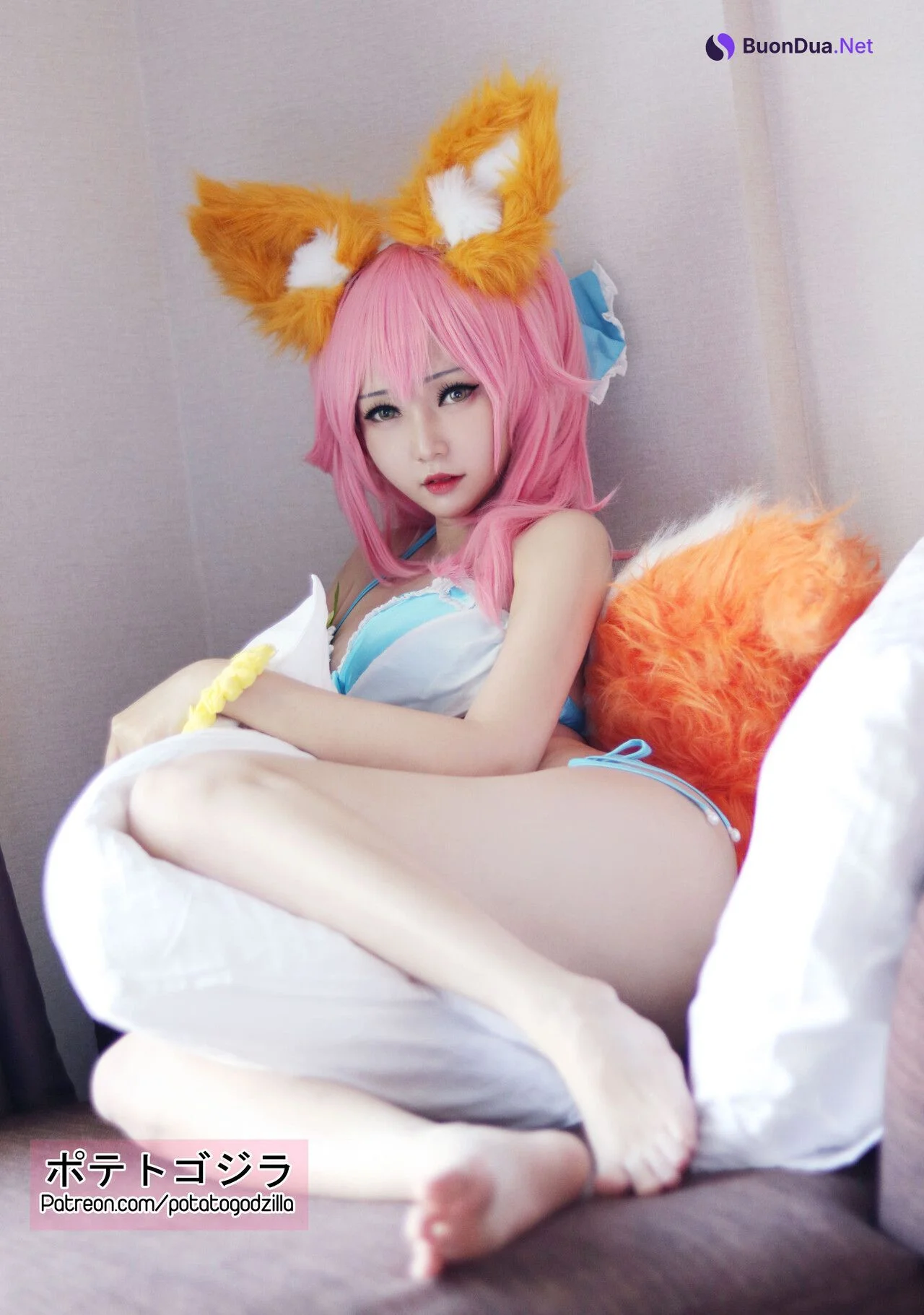 [Potato Godzilla ポテトゴジラ] Tamamo Bikini - Photo 5