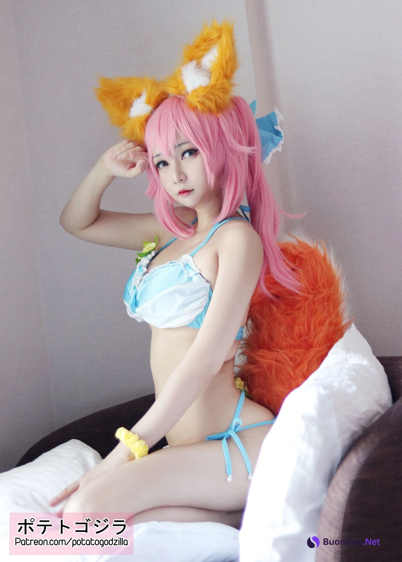 [Potato Godzilla ポテトゴジラ] Tamamo Bikini - Photo 6