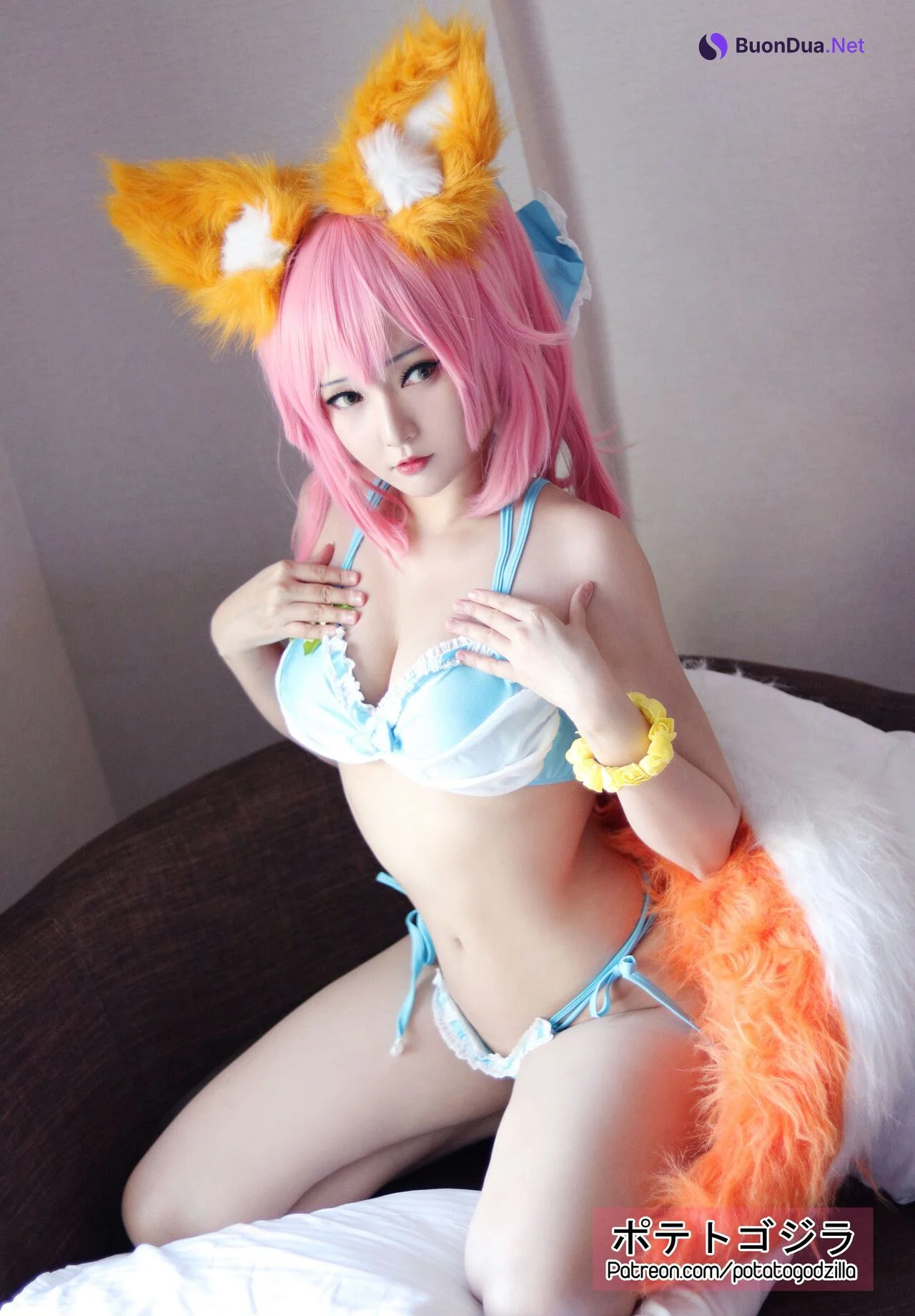 [Potato Godzilla ポテトゴジラ] Tamamo Bikini - Photo 9