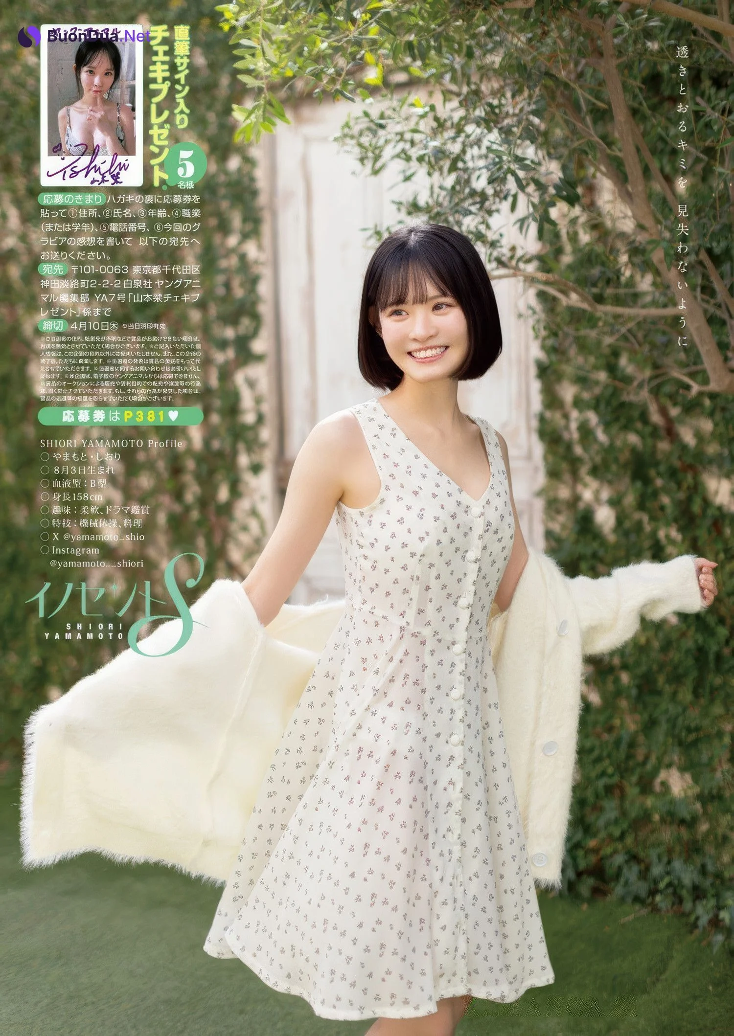 PPEガールズ, Shiori Yamamoto 山本栞, Young Animal 2025 No.07 (ヤングアニマル 2025年7号) - Photo 18