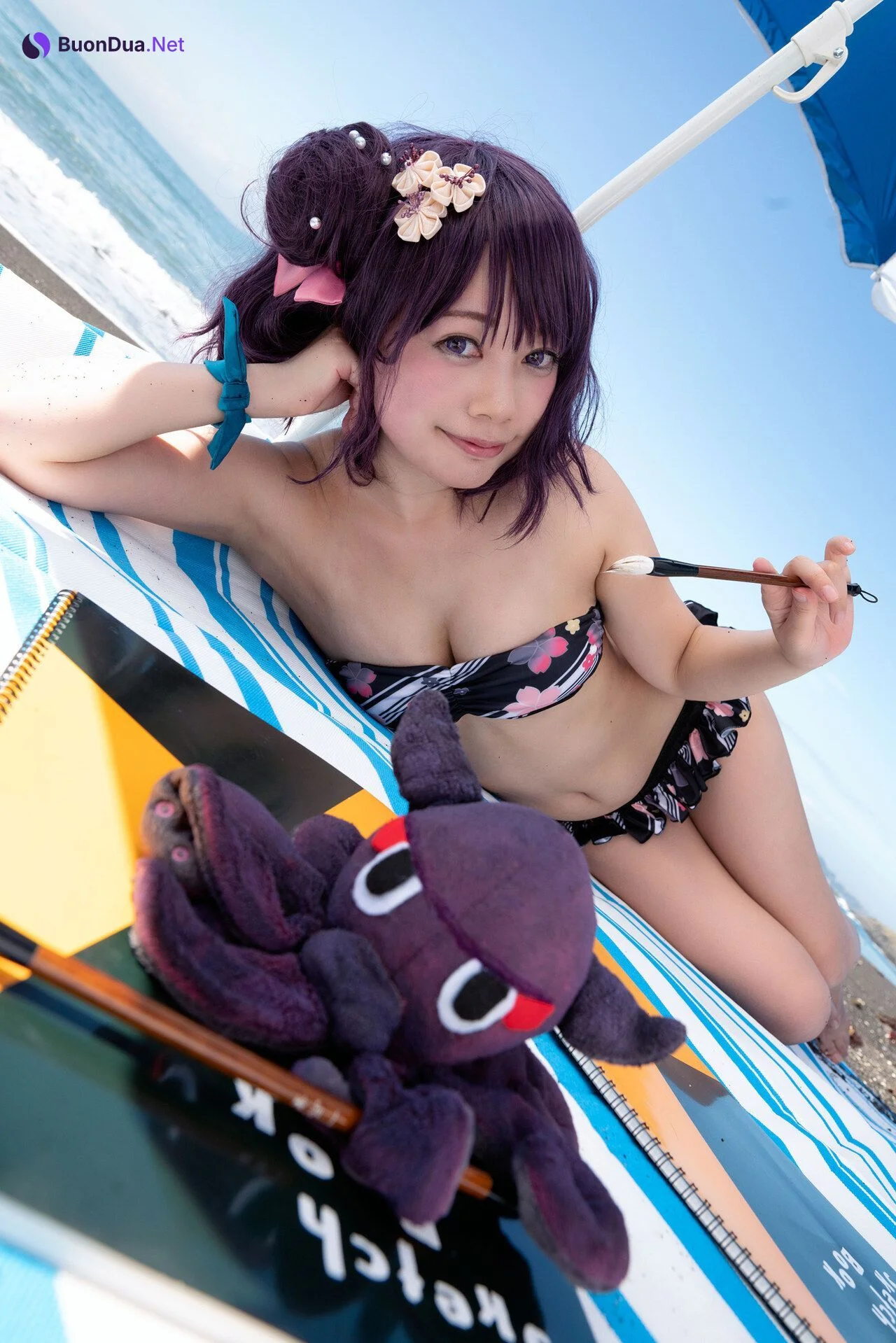[prprDrop’s (穂南しずく)] Hokusai Album - Photo 13