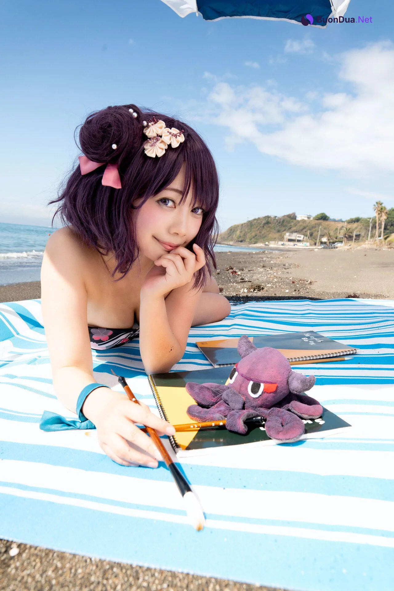 [prprDrop’s (穂南しずく)] Hokusai Album - Photo 9