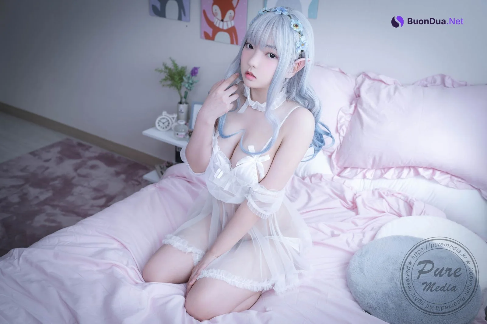 Pure Media Vol.225 Hansom (한솜) – Real Doll Real Cotton - Photo 19