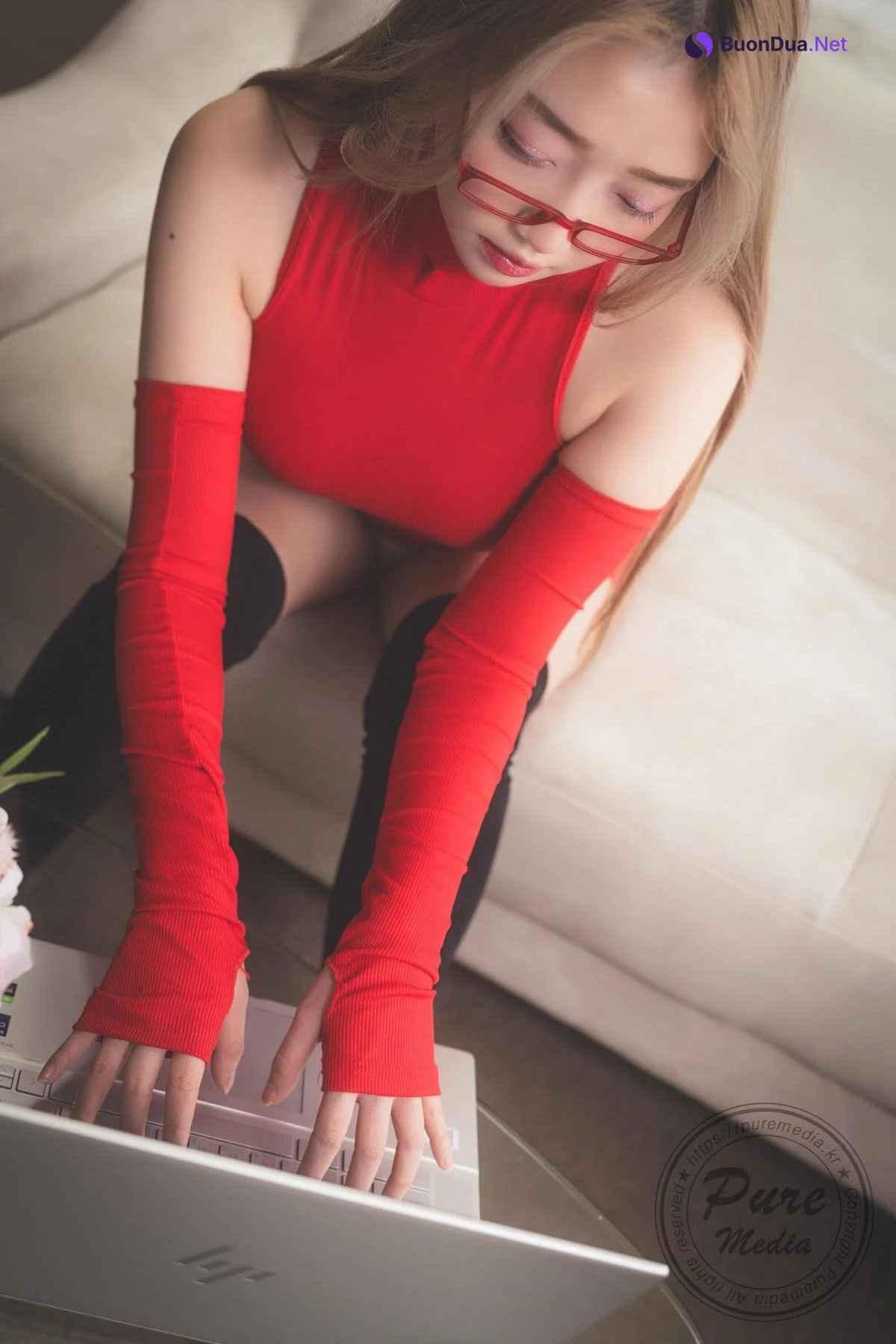 Pure Media Vol.278 Raon (라온) – Red Day And Lonely Girl - รูปภาพ 20