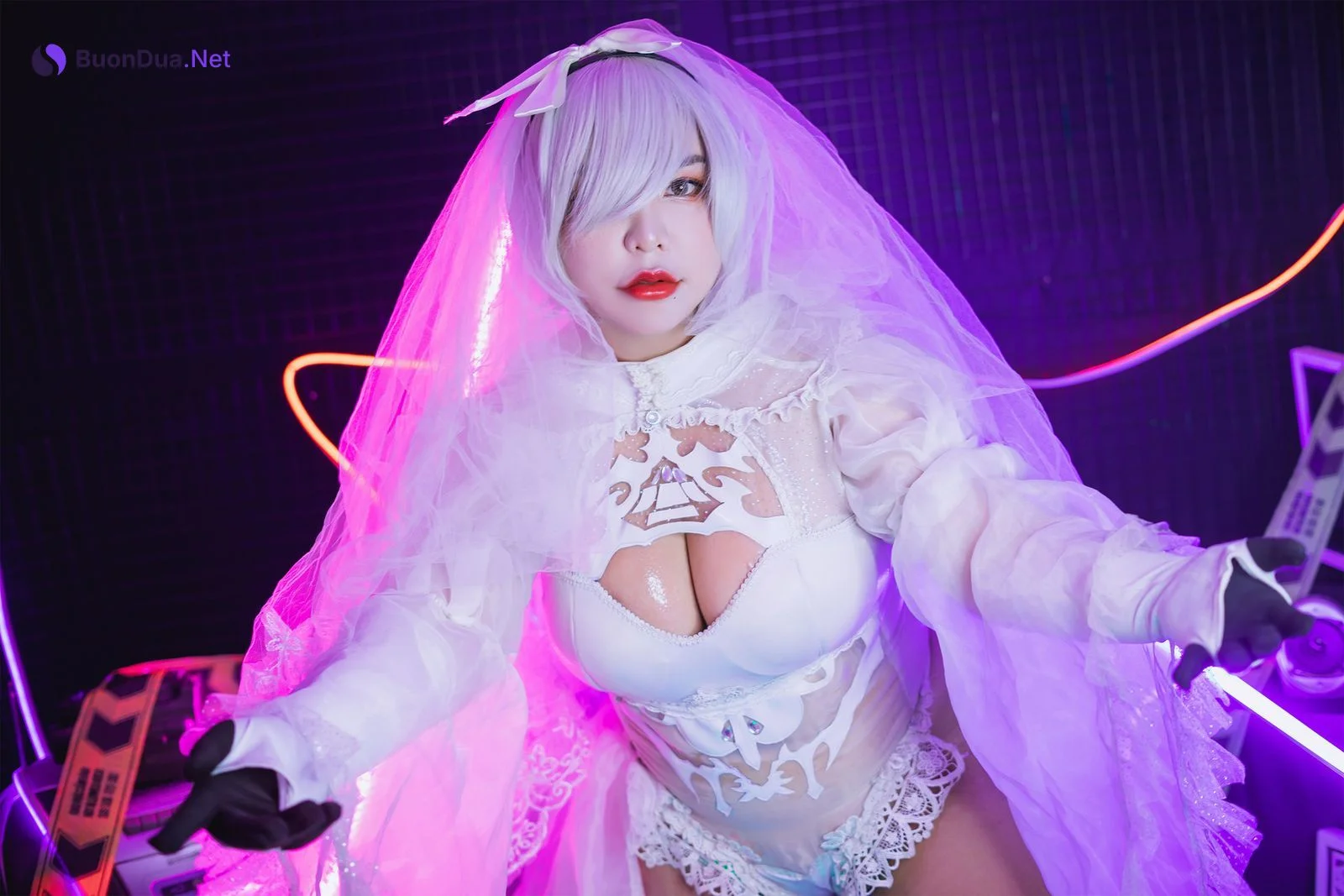 [QUEENIE CHUPPY] 2B with wedding and bikini versions - Photo 2