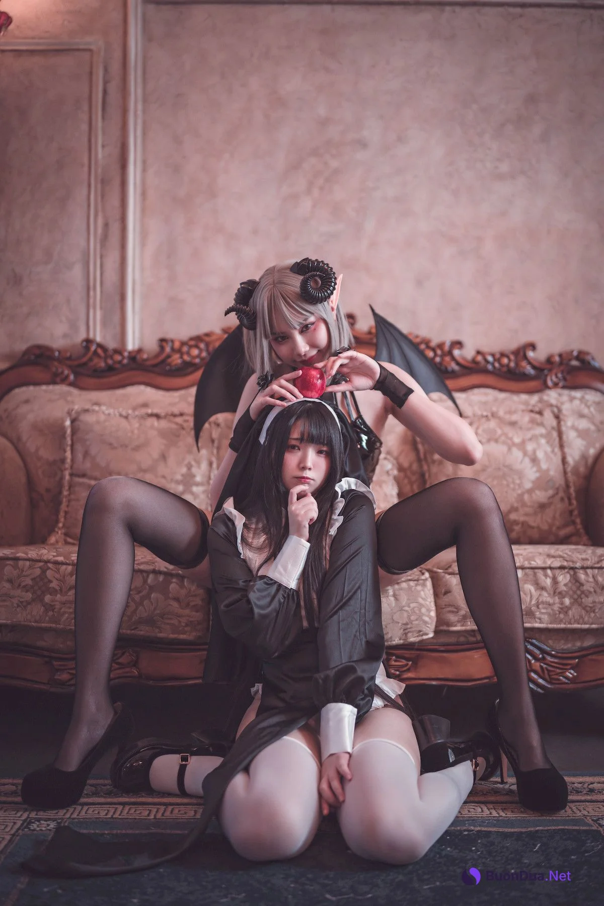 落落Raku Cosplay 林檎雙人 - Photo 20