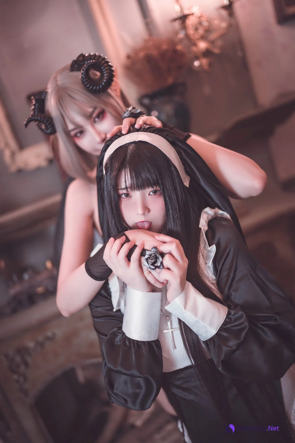 落落Raku Cosplay 林檎雙人 - Photo 9