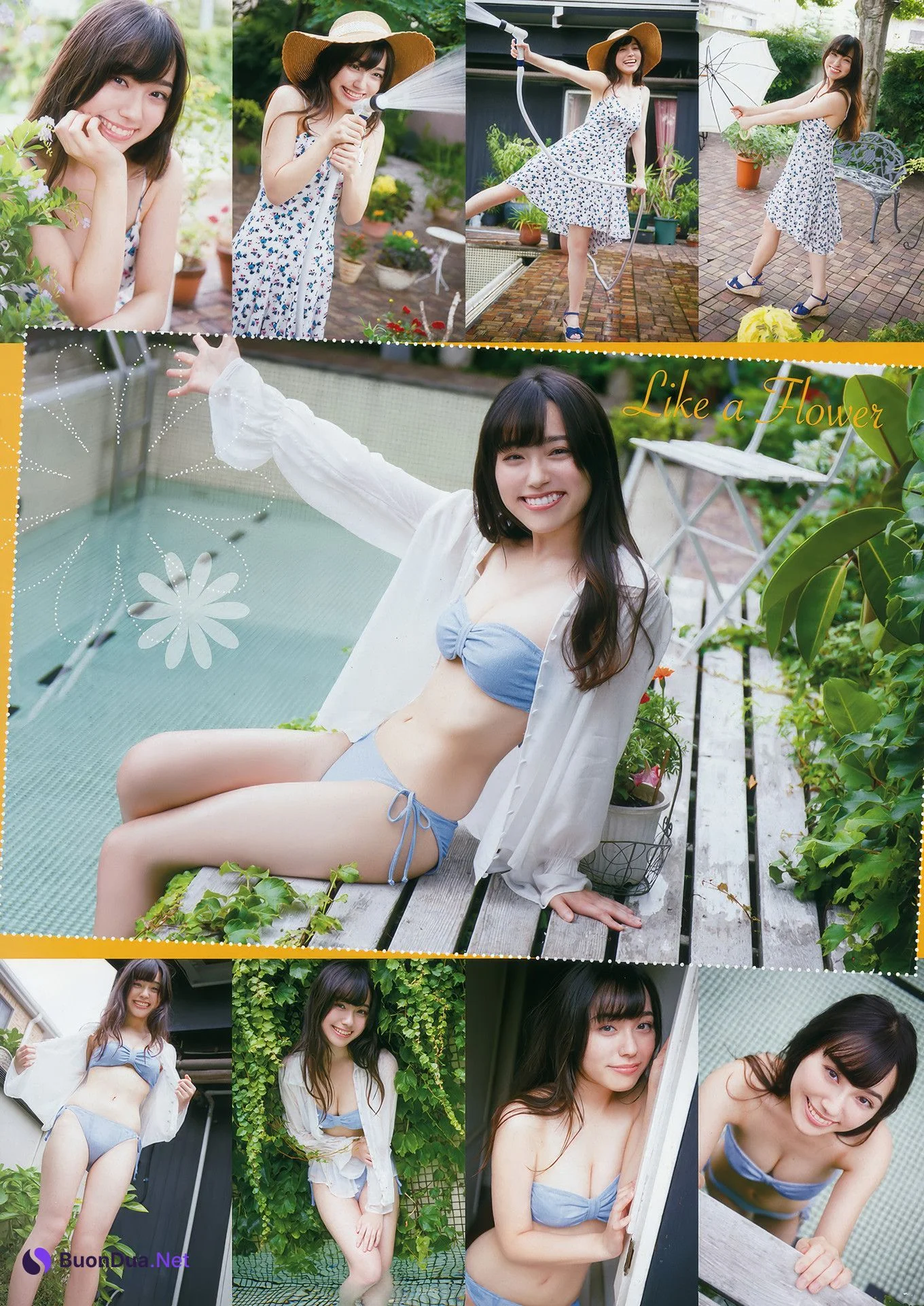 RaMu ラム, Kanon Hayashi 林花音, Young Animal 2017 No.18 (ヤングアニマル 2017年18号) - Photo 14