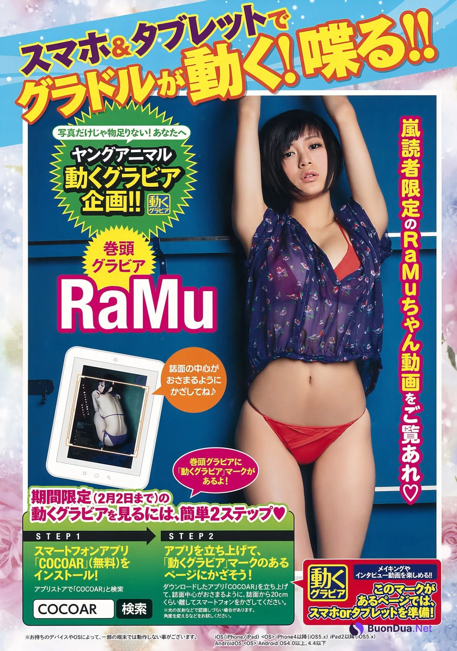 RaMu ラム, Young Animal Arashi 2017 No.02 (ヤングアニマル嵐 2017年2月号) - Photo 2