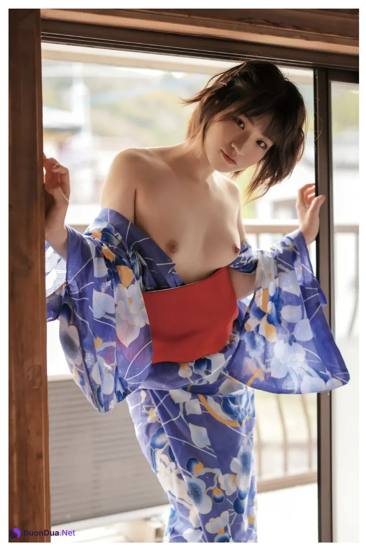 Ran Himeno 姫野らん, ヌード写真集 「綿毛が舞うように」 Set.01 - Photo 18