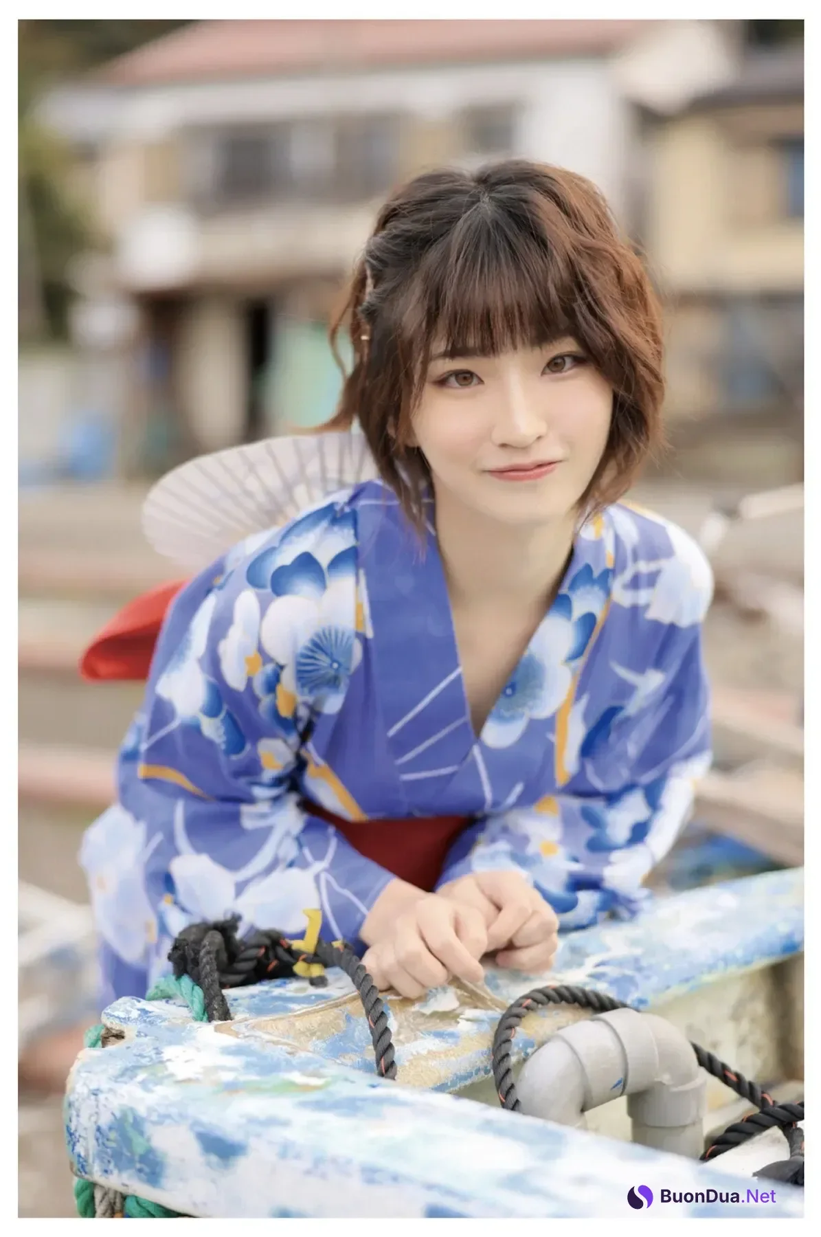 Ran Himeno 姫野らん, ヌード写真集 「綿毛が舞うように」 Set.01 - Photo 2