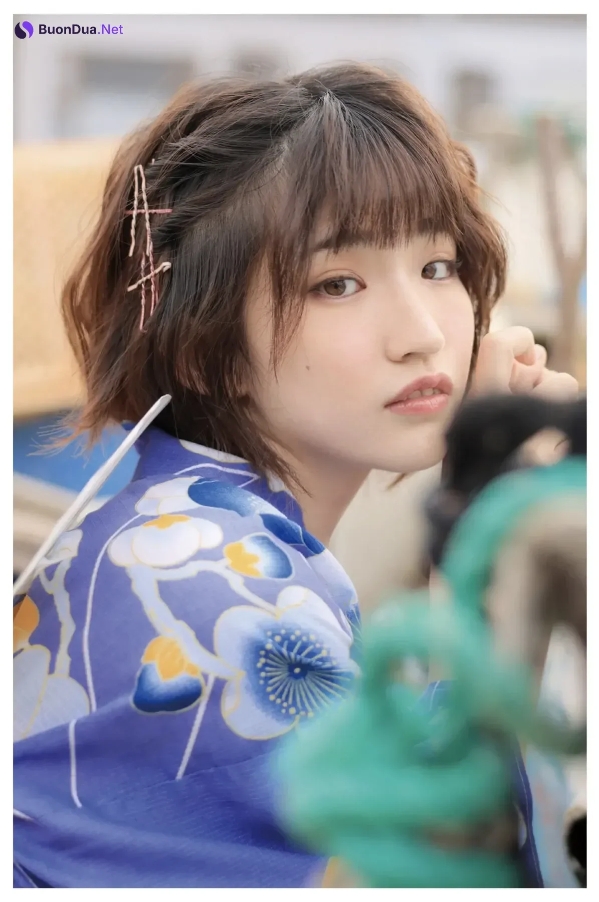 Ran Himeno 姫野らん, ヌード写真集 「綿毛が舞うように」 Set.01 - Photo 4