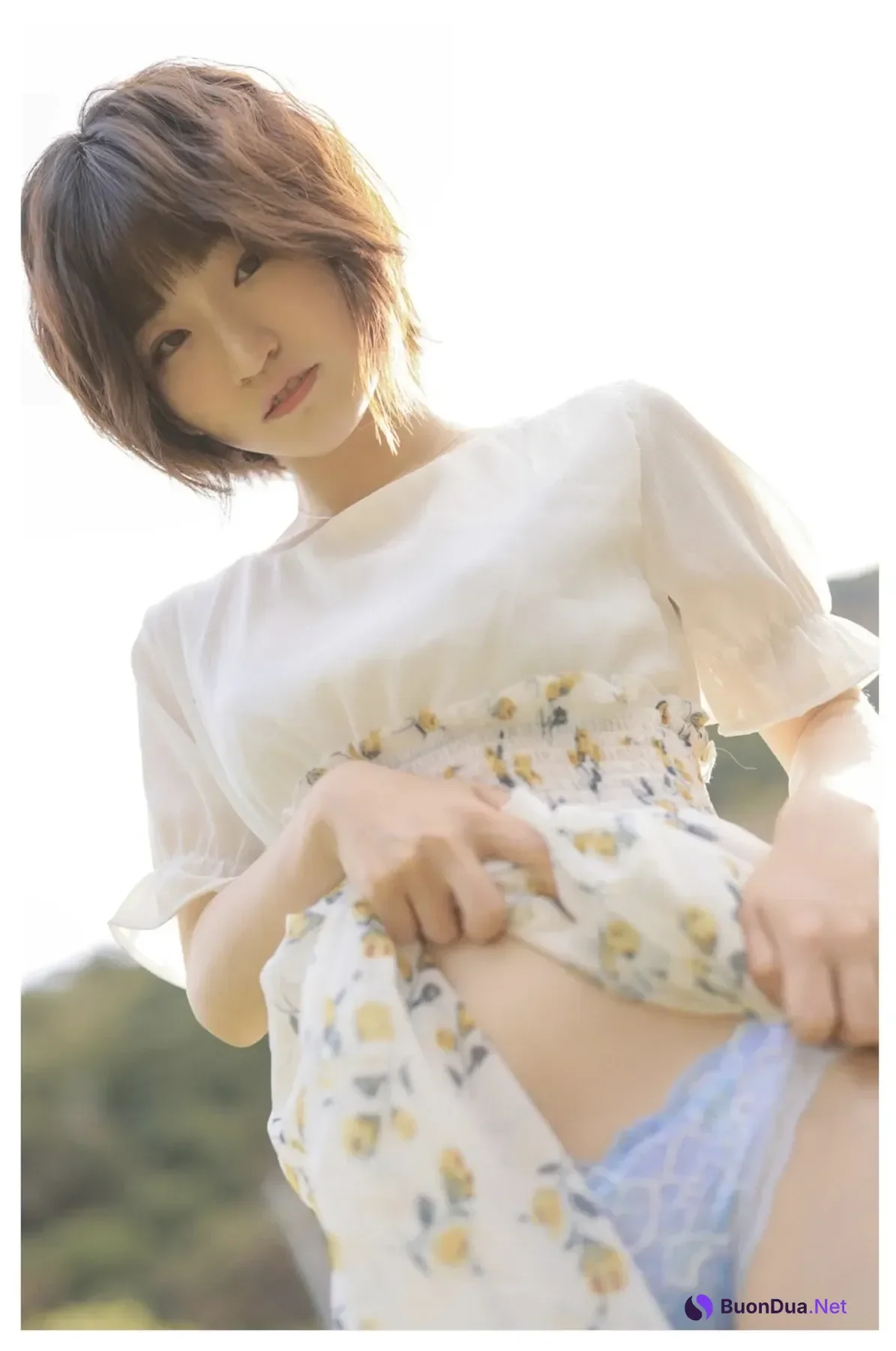 Ran Himeno 姫野らん, ヌード写真集 「綿毛が舞うように」 Set.02 - Photo 8