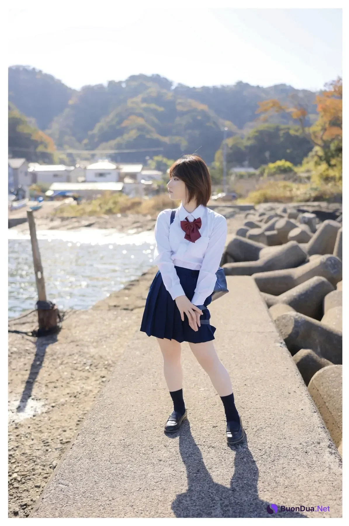 Ran Himeno 姫野らん, ヌード写真集 「綿毛が舞うように」 Set.04 - Photo 11