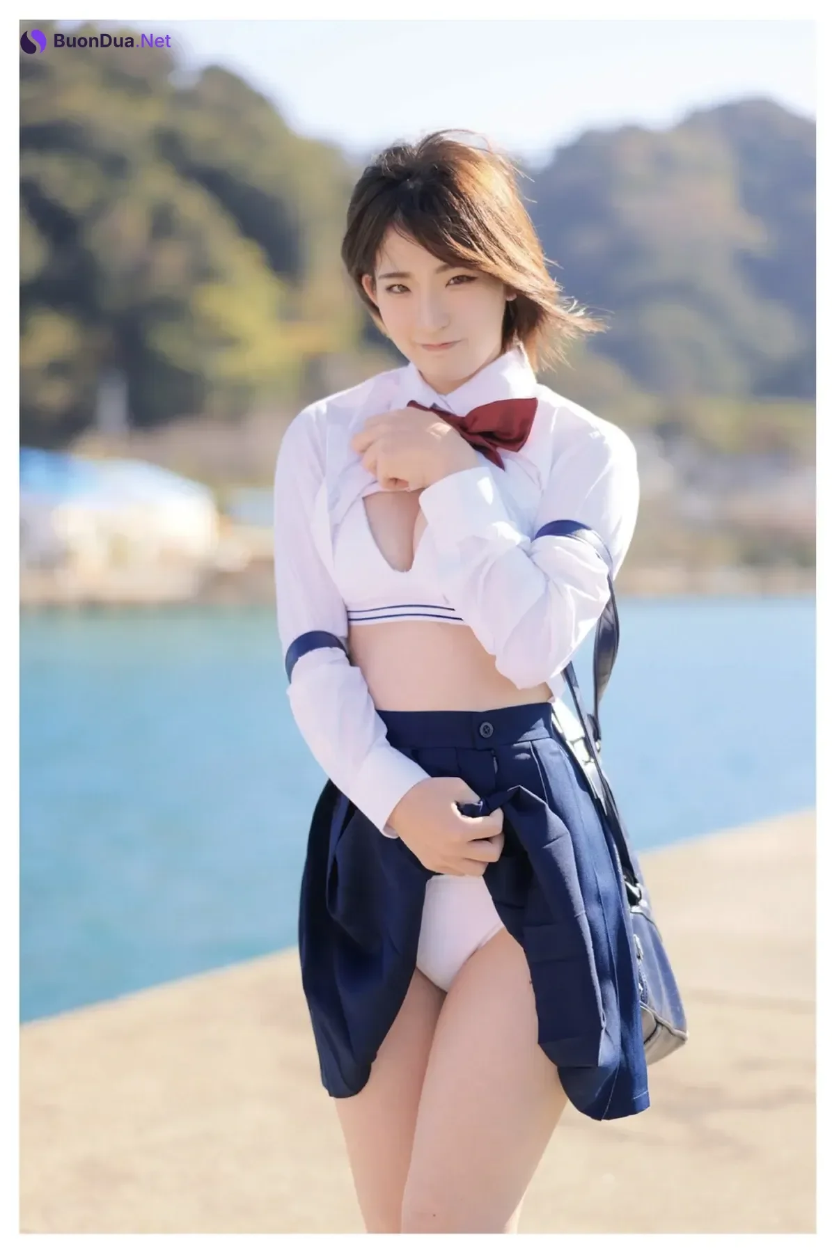 Ran Himeno 姫野らん, ヌード写真集 「綿毛が舞うように」 Set.04 - Photo 15