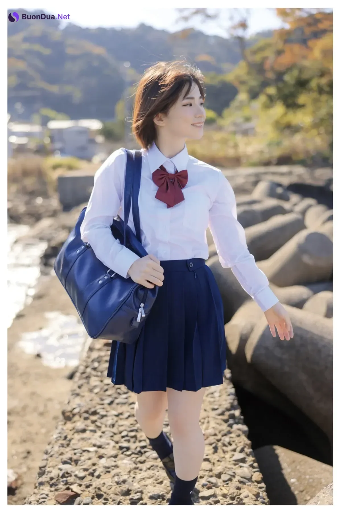 Ran Himeno 姫野らん, ヌード写真集 「綿毛が舞うように」 Set.04 - Photo 6