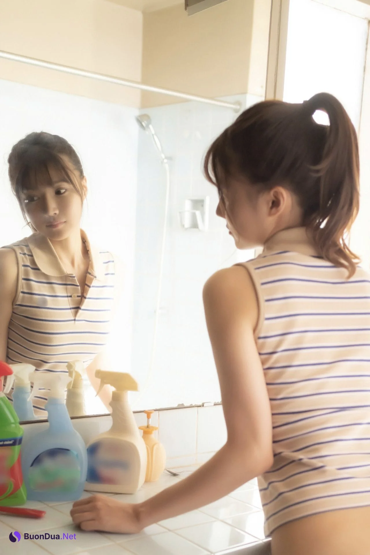 Ran Shiono 詩音乃らん, グラビア写真集 ‘風にきえないで’ Set.01 - รูปภาพ 18