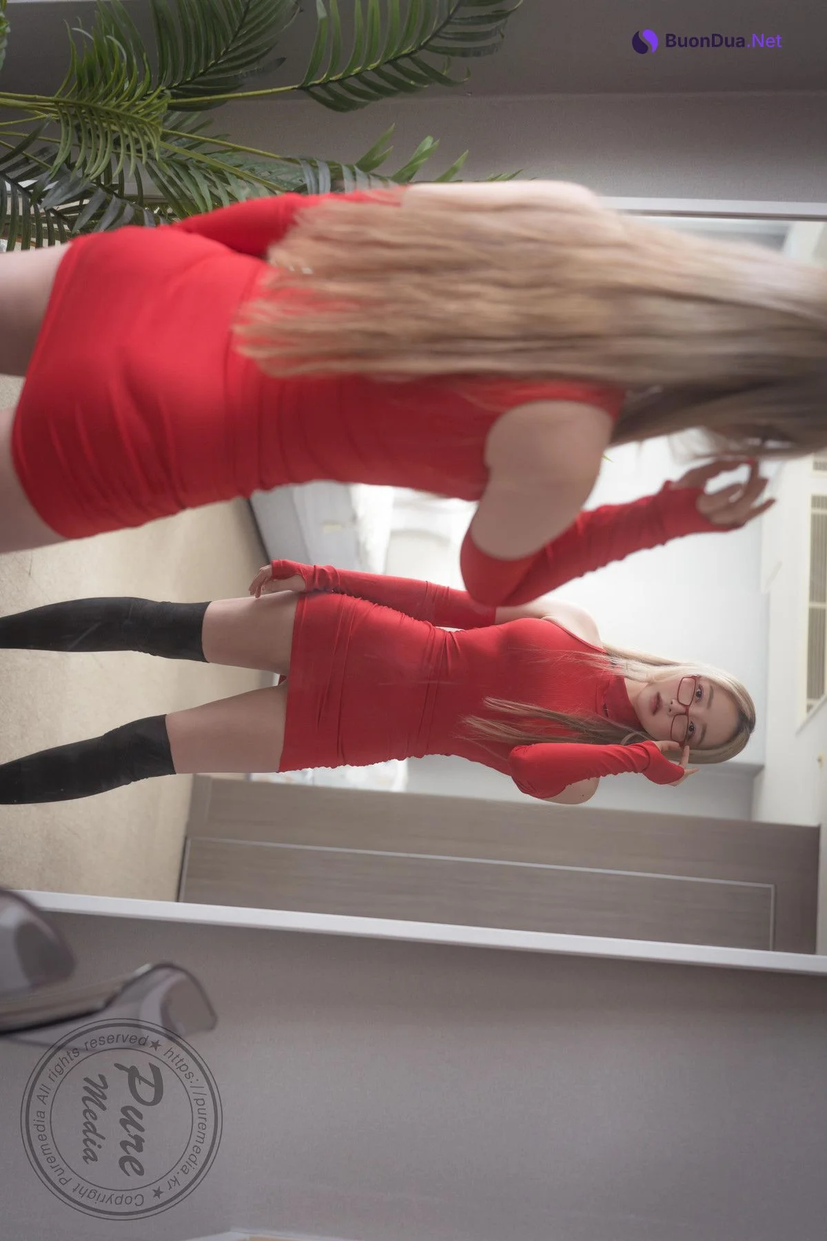 Raon 라온, [PURE MEDIA] Vol.278 Red Day And Lonely Girl Set.01 - Photo 7