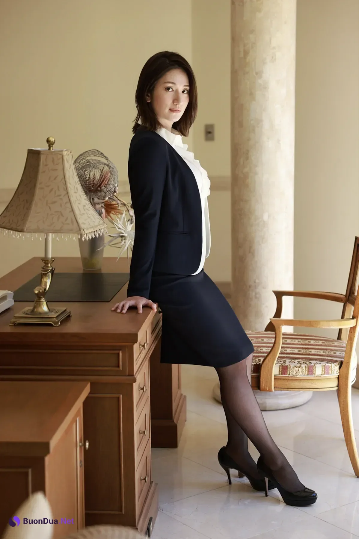 Rei Kimura 木村玲衣, 写真集 『眼鏡の奥の魔性』 Set.01 - Photo 2