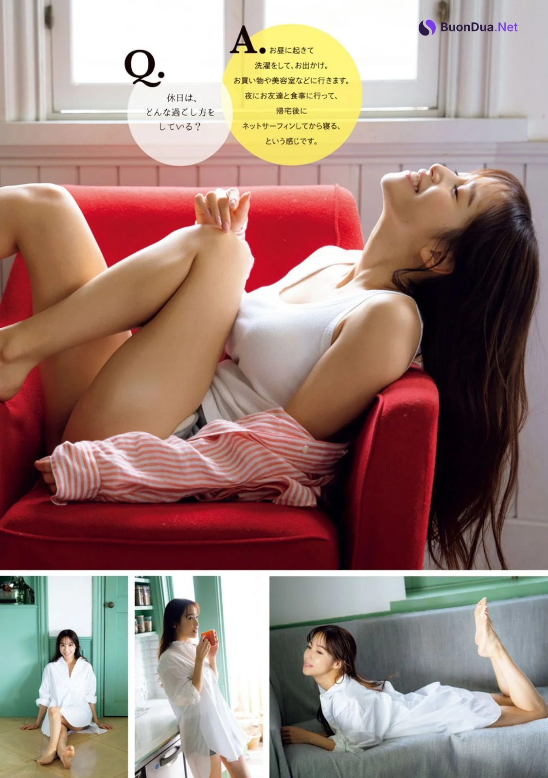 Reina Sumi 鷲見玲奈, Young Magazine 2023 No.14 (ヤングマガジン 2023年14号) - Photo 4