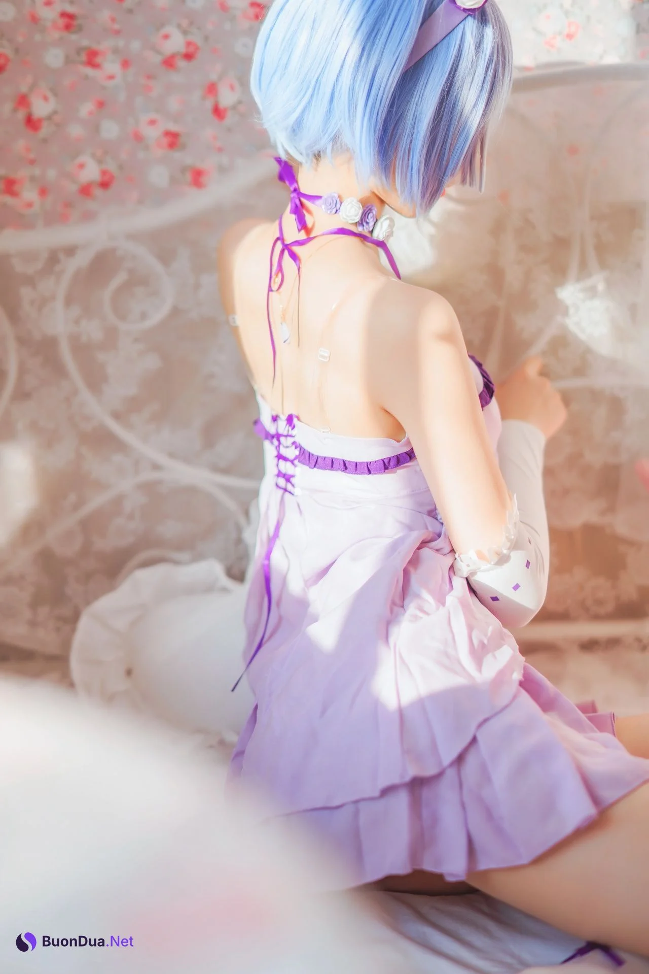 [桜桃喵] Rem レム 蕾姆小睡裙 - Photo 10